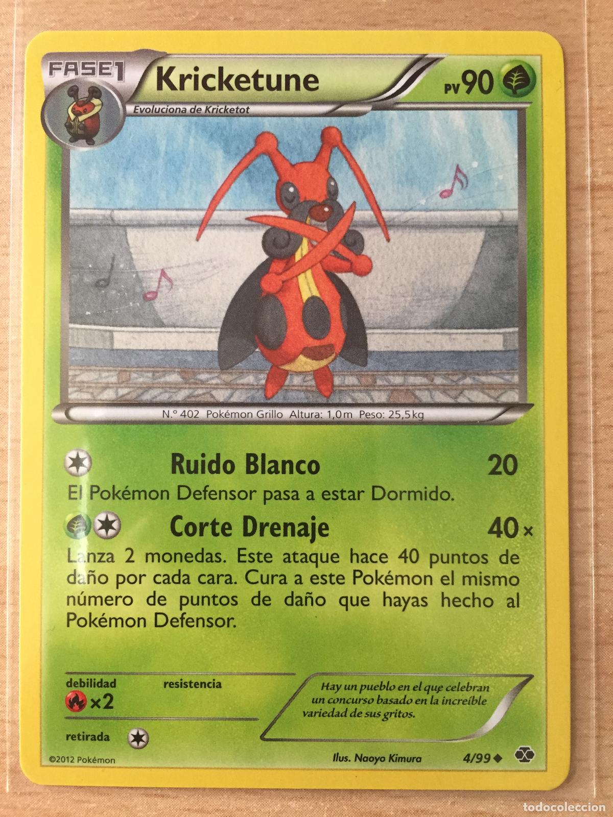 Trading cards: 2012 - KRICKETUNE - POKEMON - Foto 1