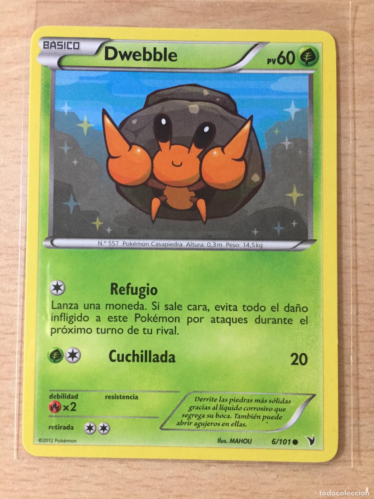 Trading cards: 2012 - DWEBBLE - POKEMON - Foto 1