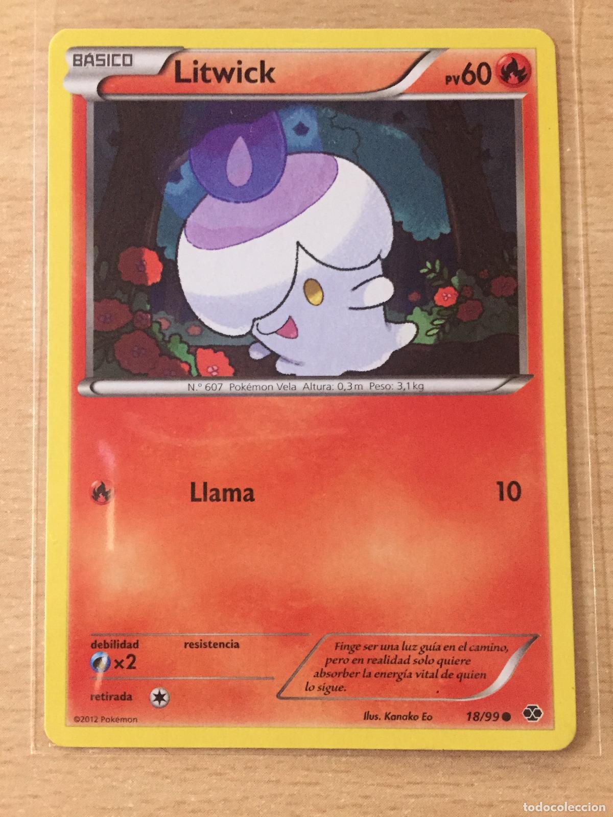 Trading cards: 2012 - LITWICK - POKEMON - Foto 1