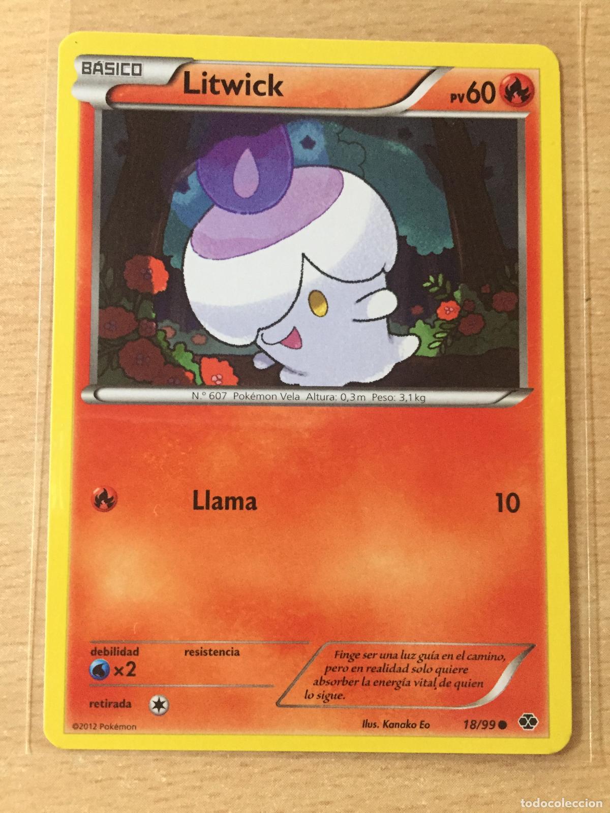 Trading cards: 2012 - LITWICK - POKEMON - Foto 1