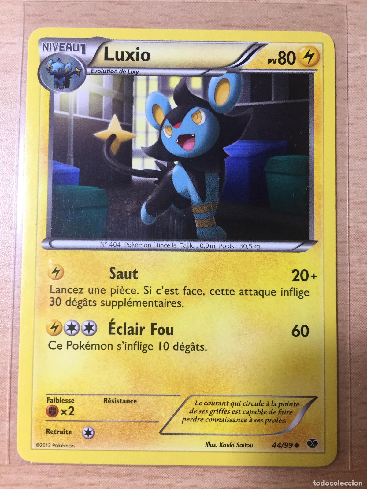 Trading cards: 2012 - LUXIO - POKEMON - Foto 1