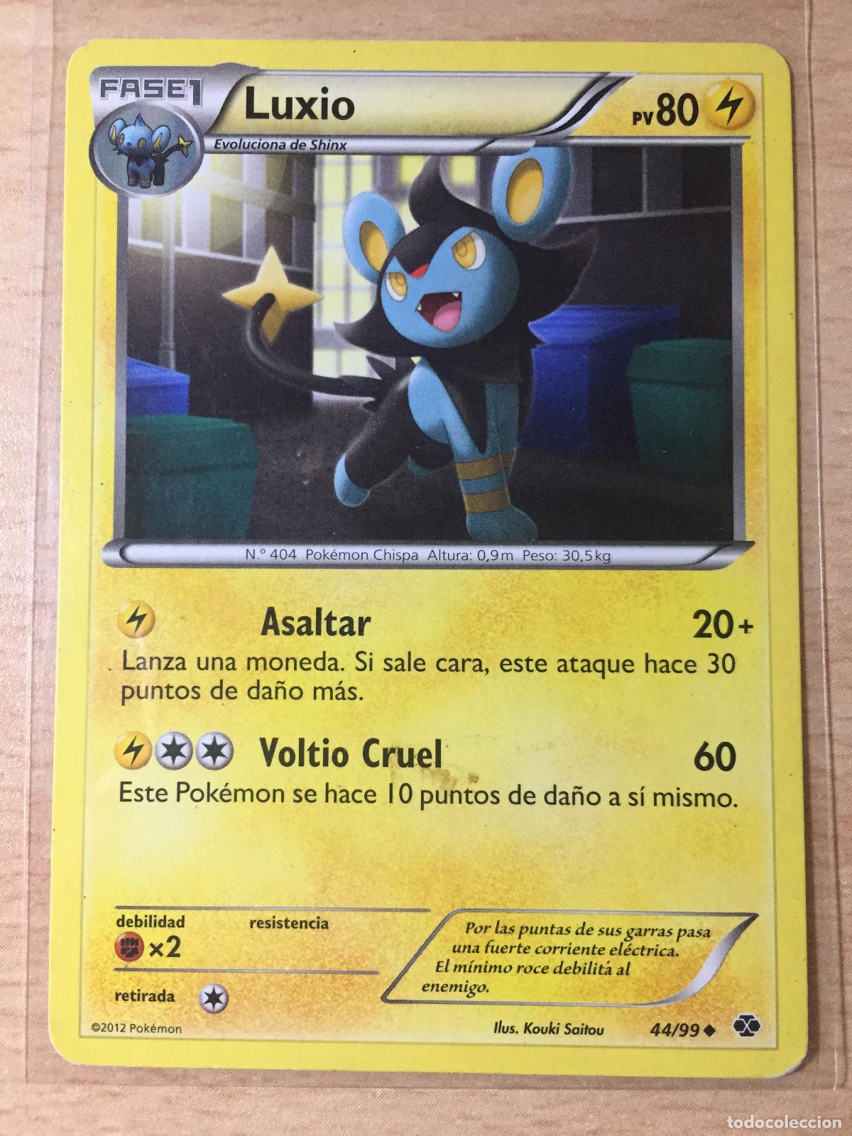 Trading cards: 2012 - LUXIO - POKEMON - Foto 1