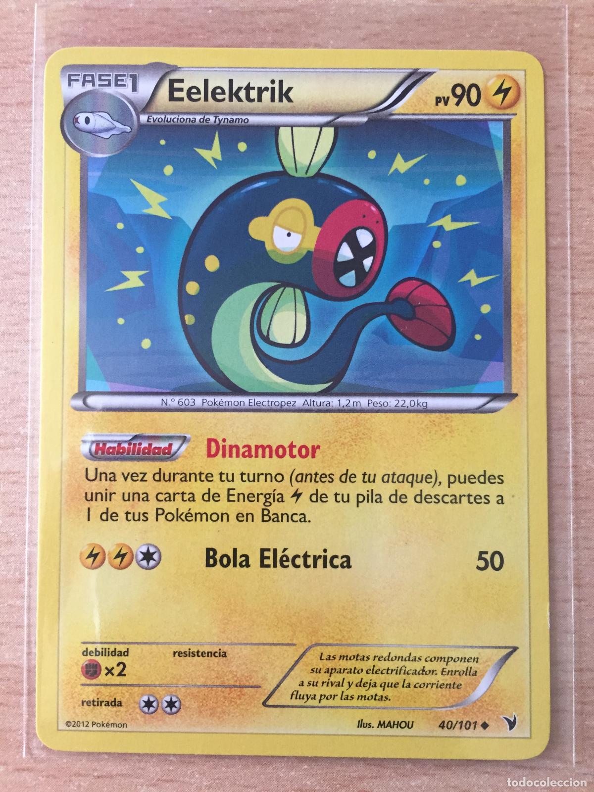 Trading cards: 2012 - EELEKTRIK - POKEMON - Foto 1