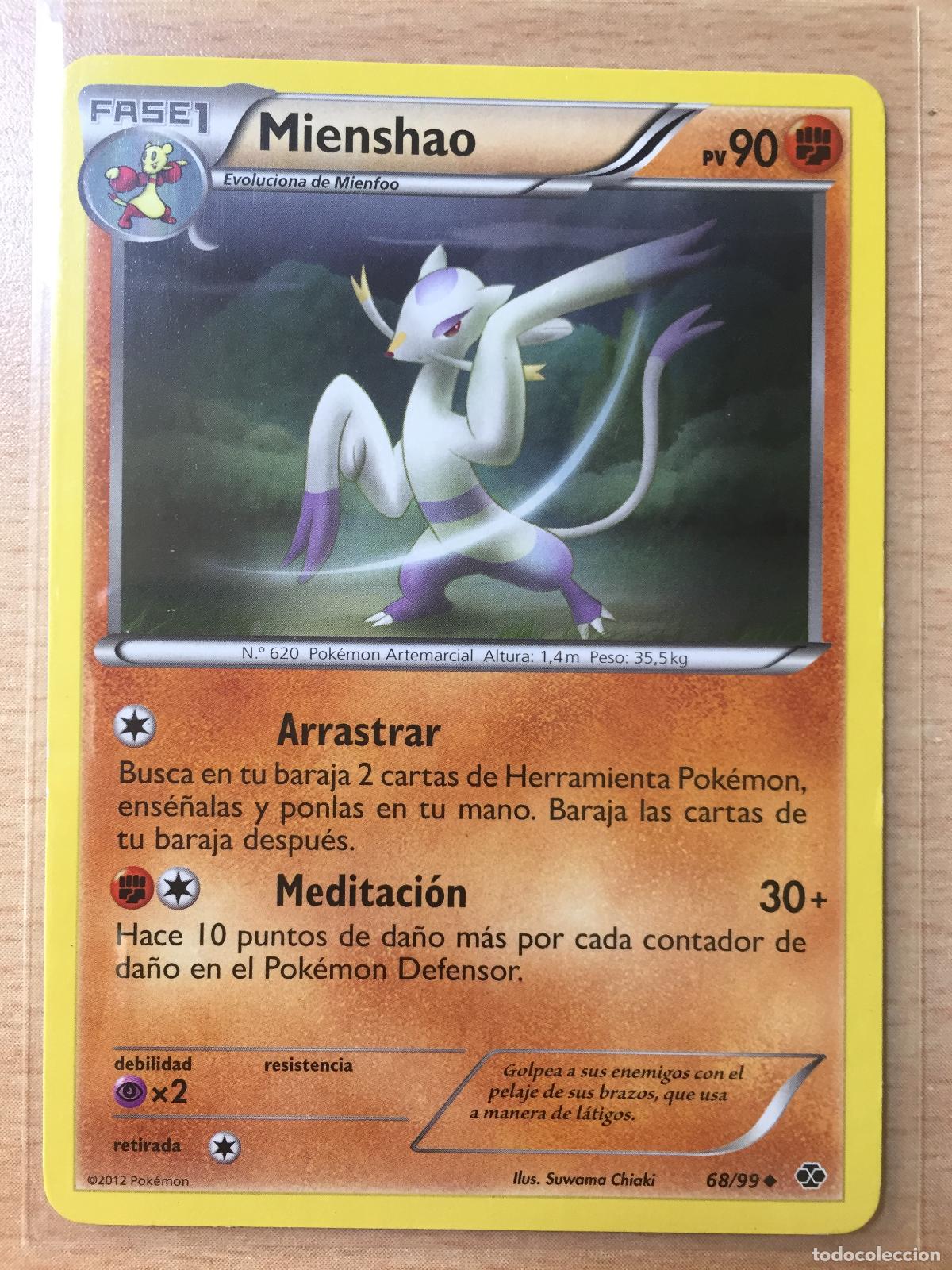 Trading cards: 2012 - MIENSHAO - POKEMON - Foto 1