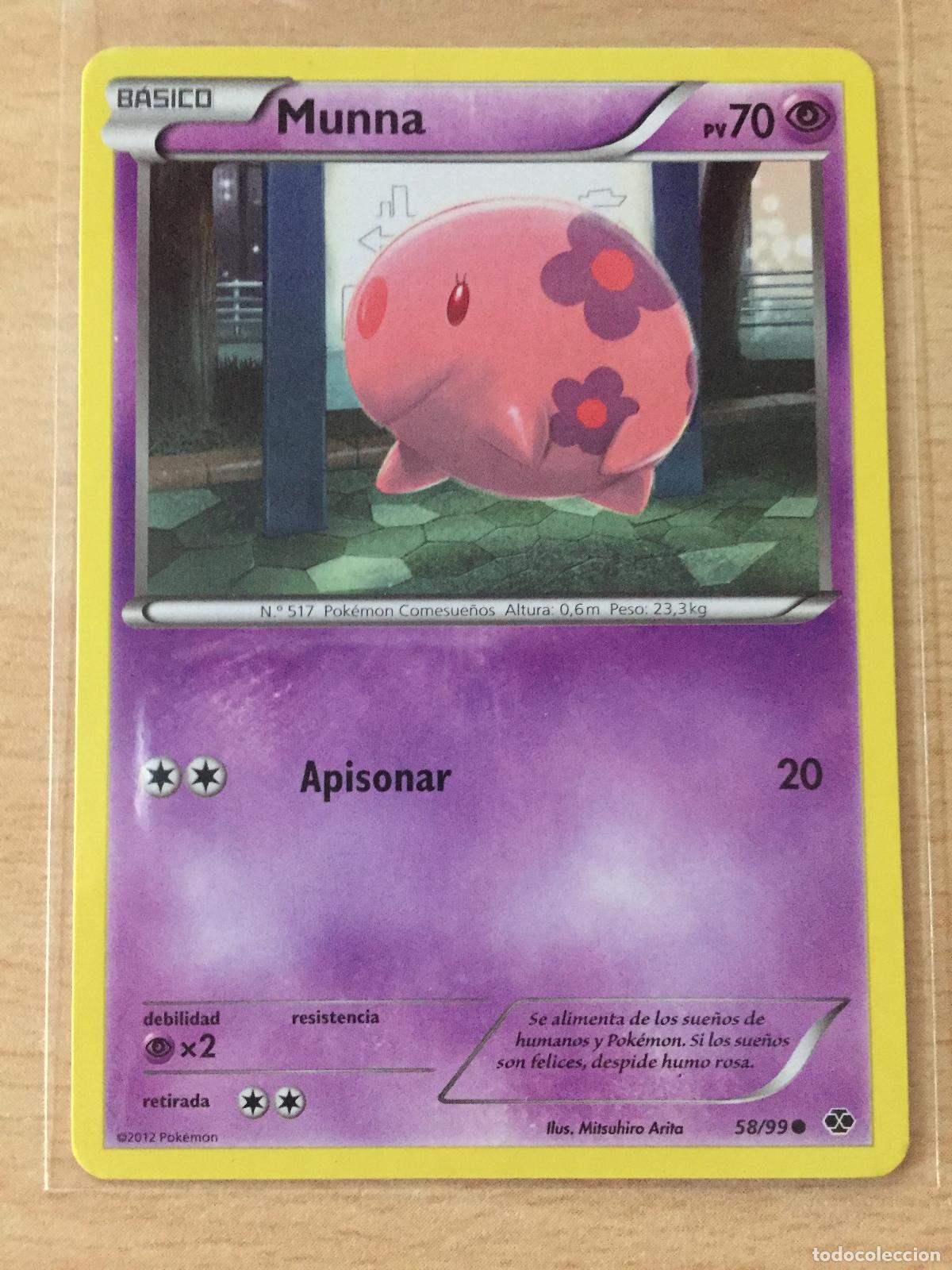 Trading cards: 2012 - MUNNA - POKEMON - Foto 1
