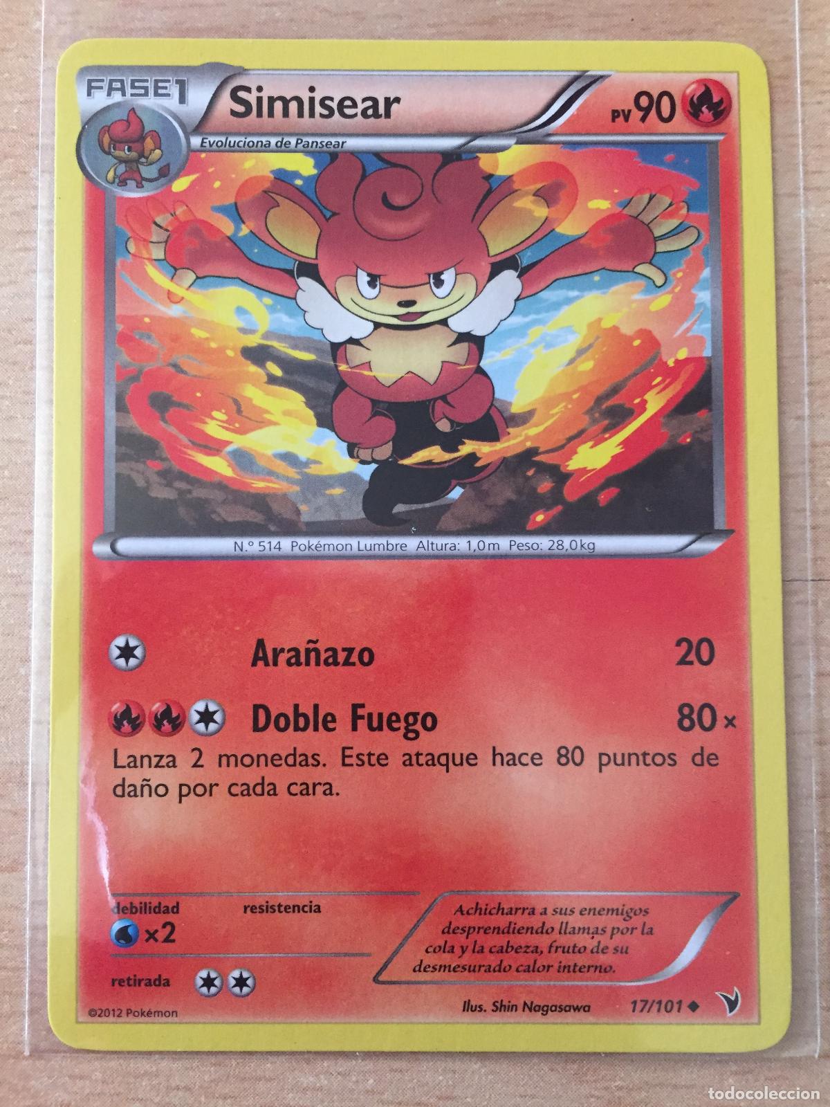 Trading cards: 2012 - SIMISEAR - POKEMON - Foto 1