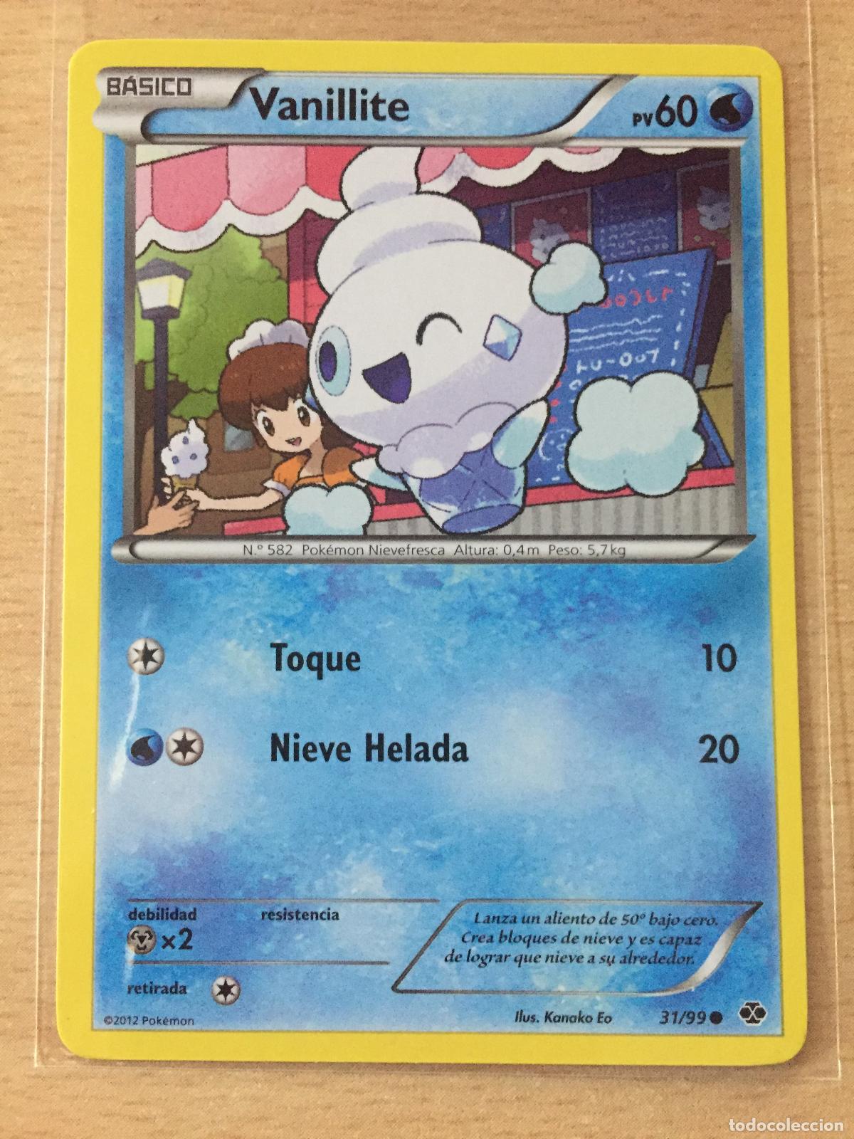 Trading cards: 2012 - VANILLITE - POKEMON - Foto 1