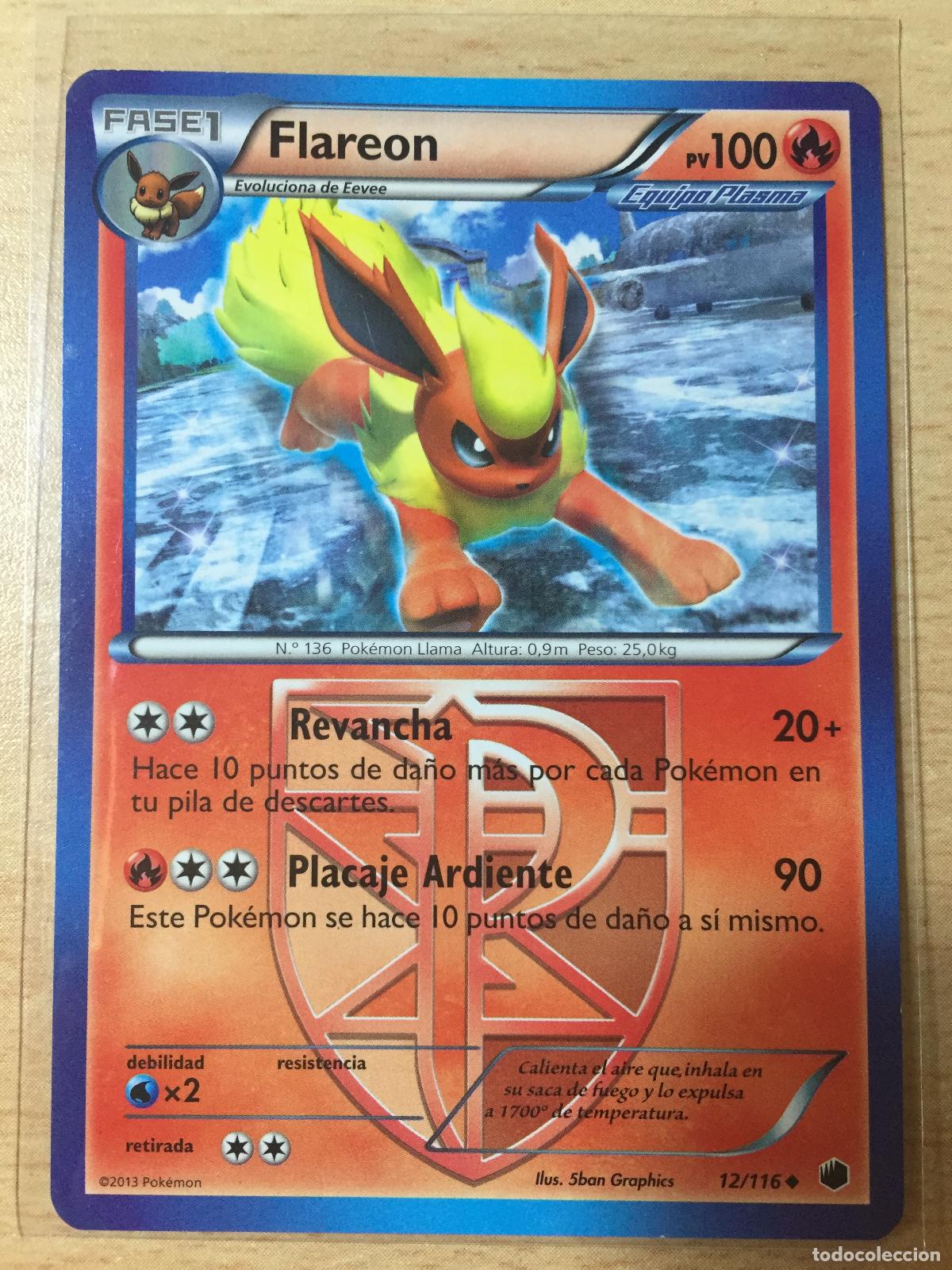 Trading cards: 2013 - FLAREON - POKEMON - Foto 1