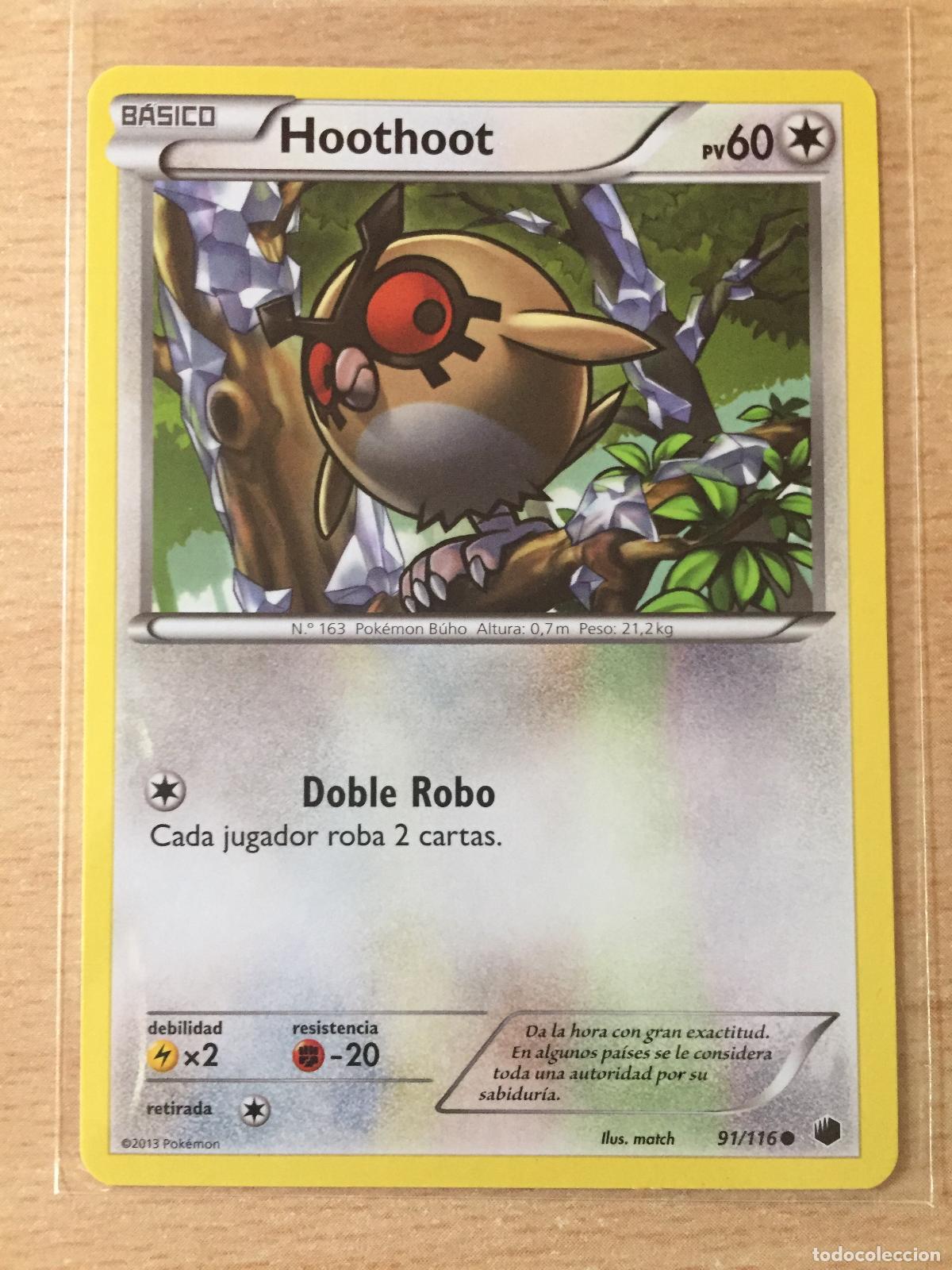 Trading cards: 2013 - HOOTHOOT - POKEMON - Foto 1
