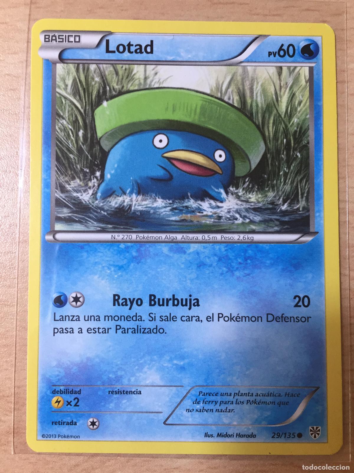 Trading cards: 2013 - LOTAD - POKEMON - Foto 1