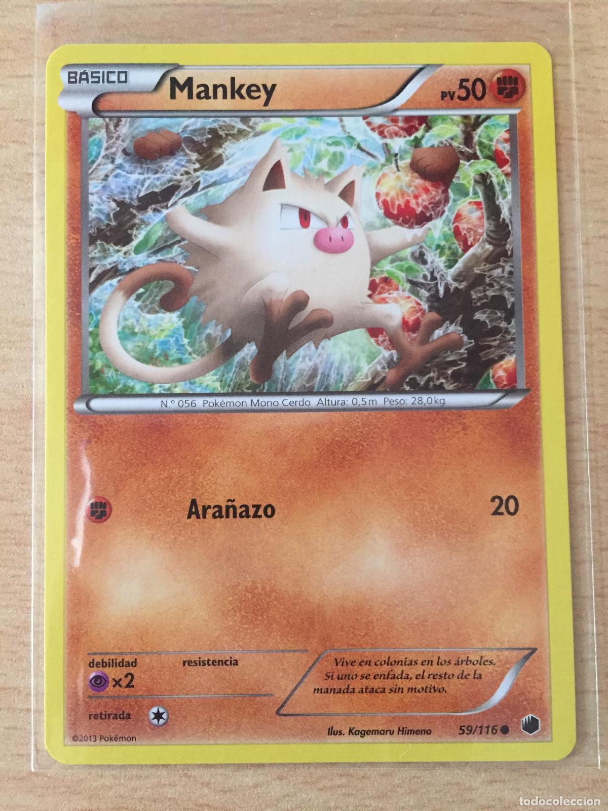 Trading cards: 2013 - MANKEY - POKEMON - Foto 1