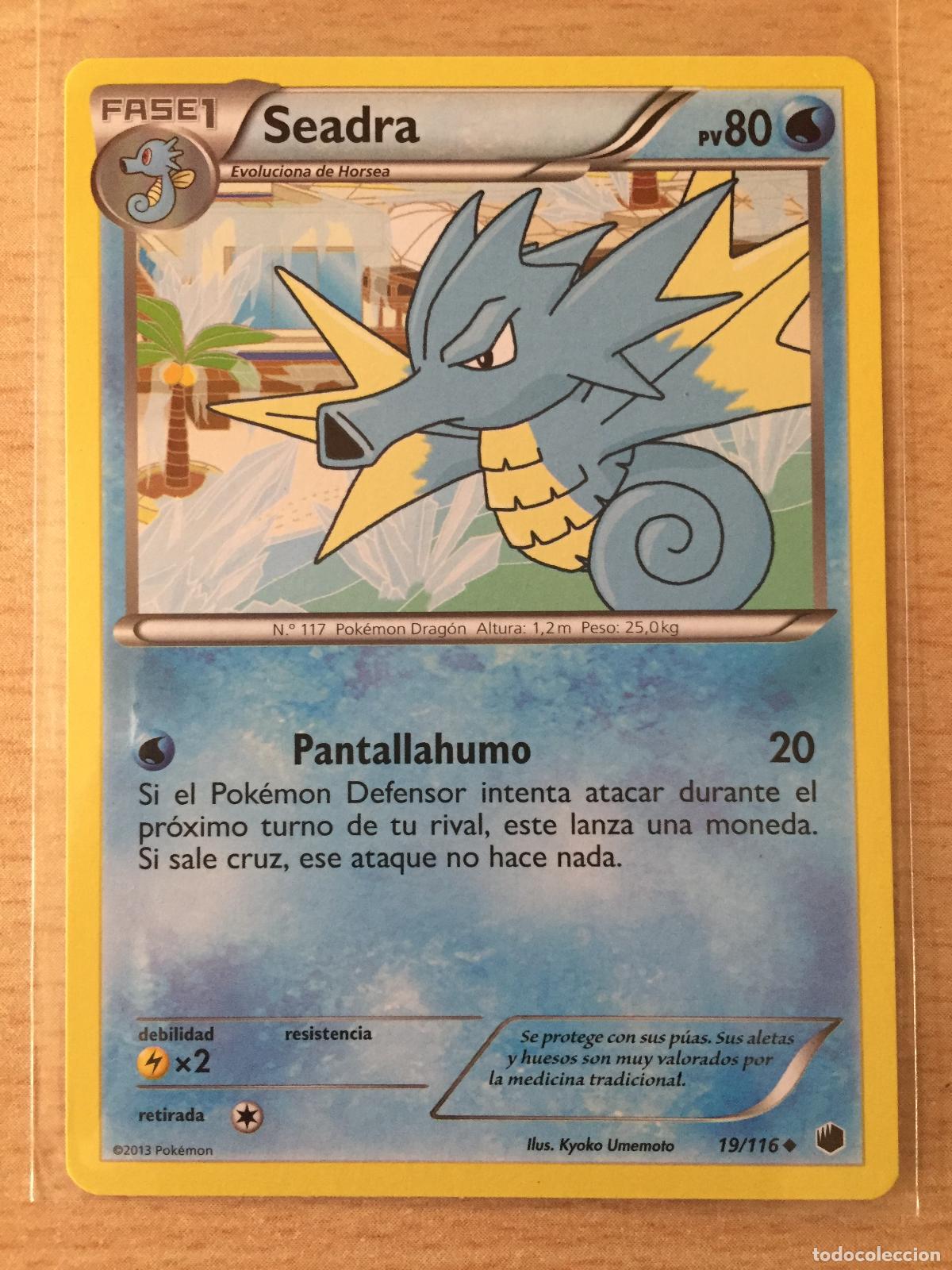Trading cards: 2013 - SEADRA - POKEMON - Foto 1