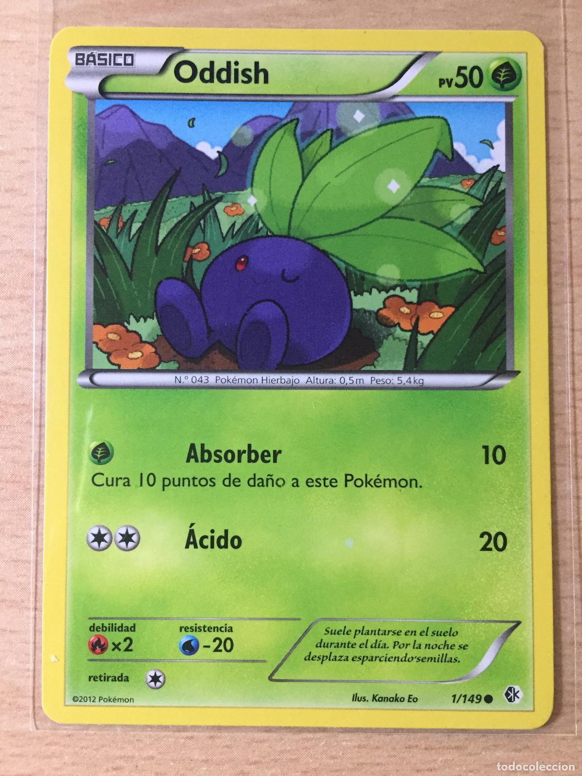 Trading cards: 2012 - ODDISH - POKEMON - Foto 1
