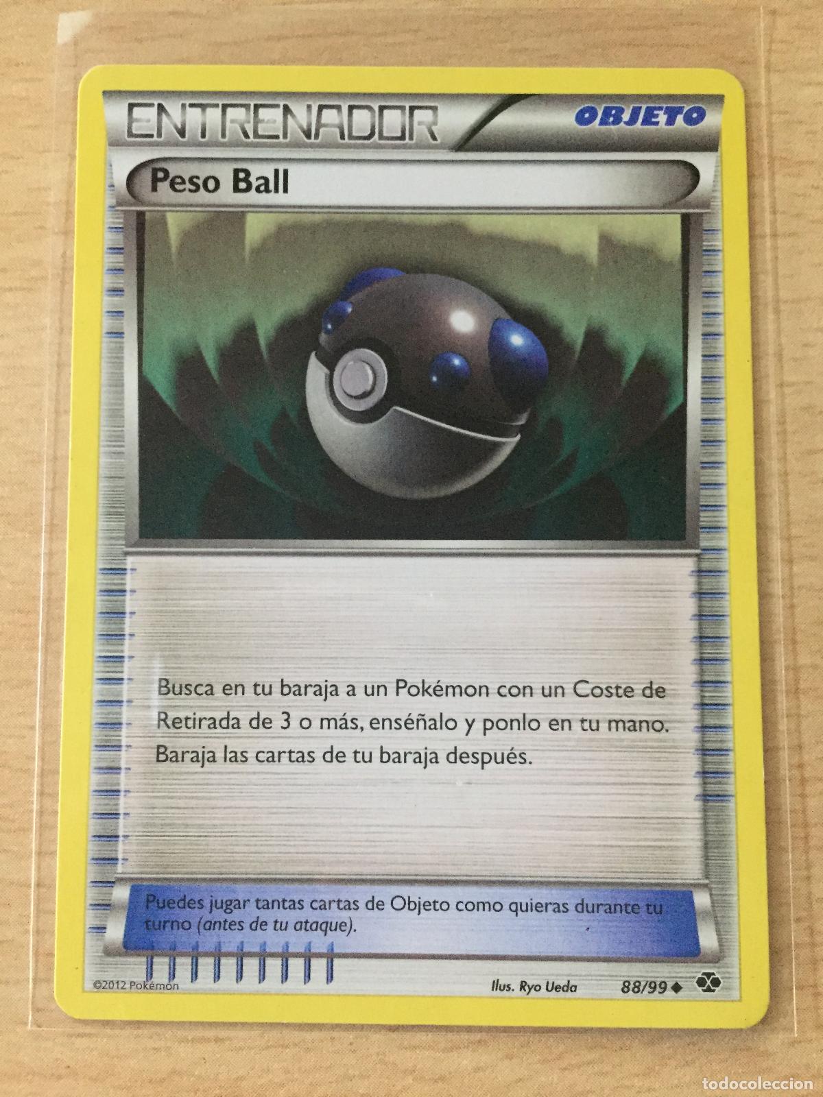 Trading cards: 2012 - PESO BALL - POKEMON - Foto 1