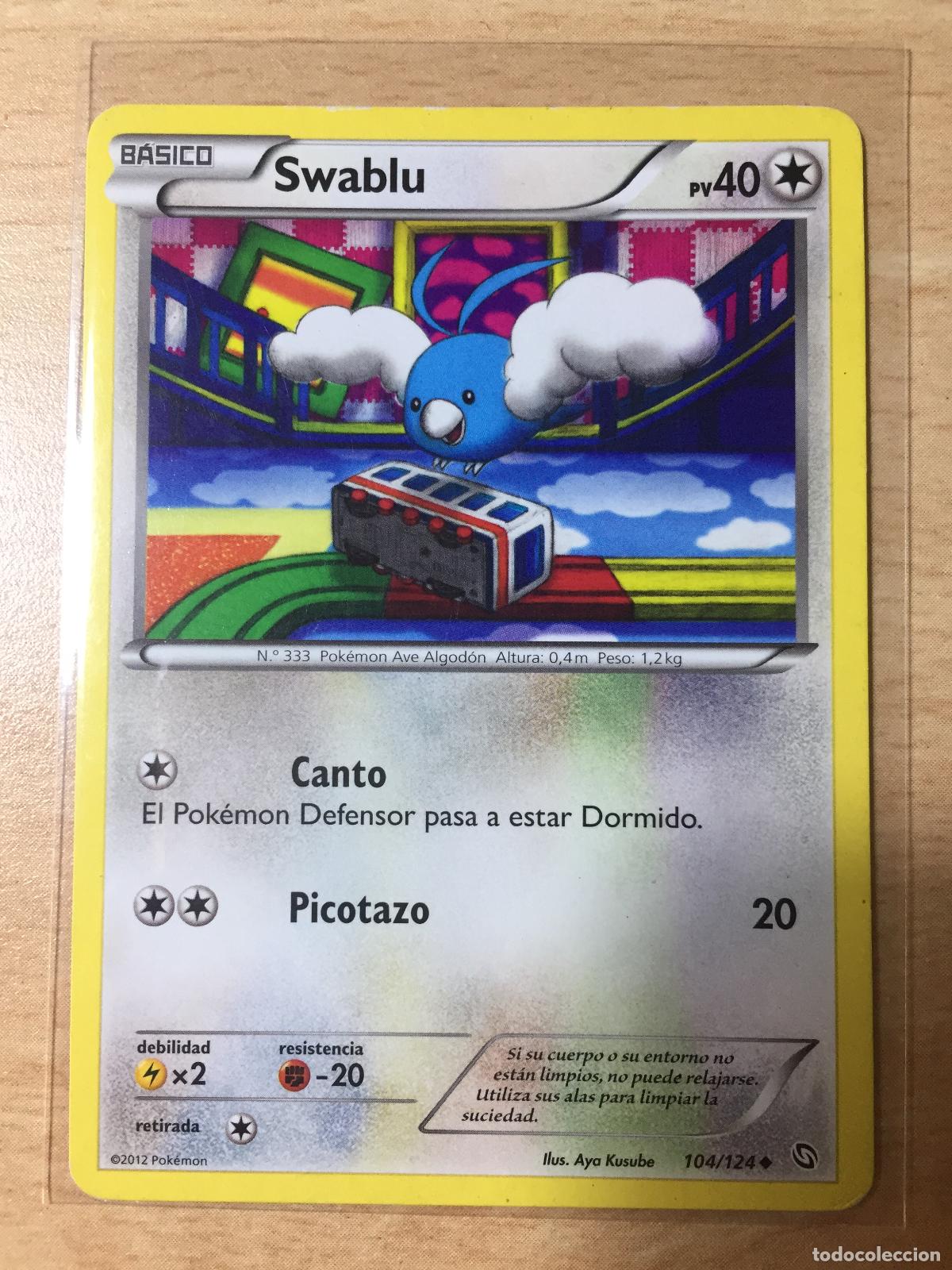 Trading cards: 2012 - SWABLU - POKEMON - Foto 1