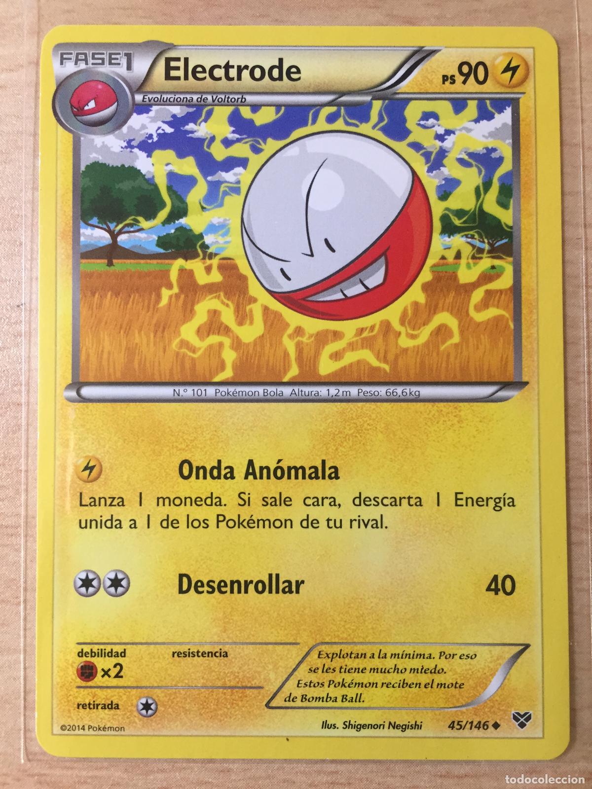 Trading cards: 2014 - ELECTRODE - POKEMON - Foto 1