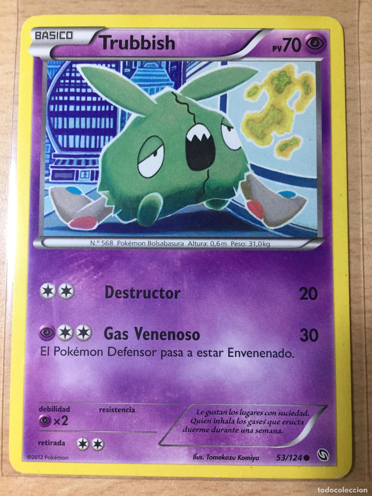 Trading cards: 2012 - TRUBBISH - POKEMON - Foto 1