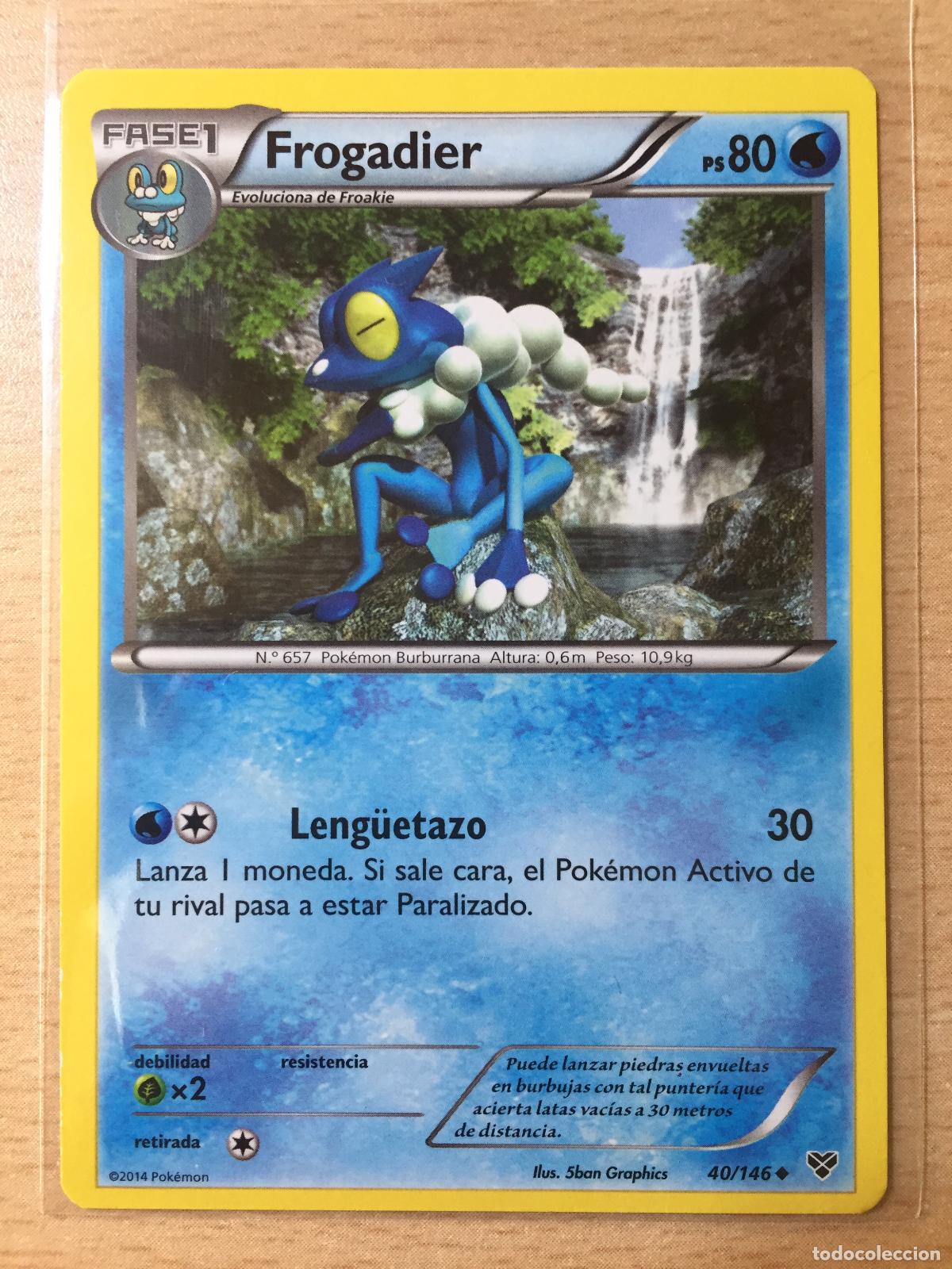 Trading cards: 2014 - FROGADIER - POKEMON - Foto 1