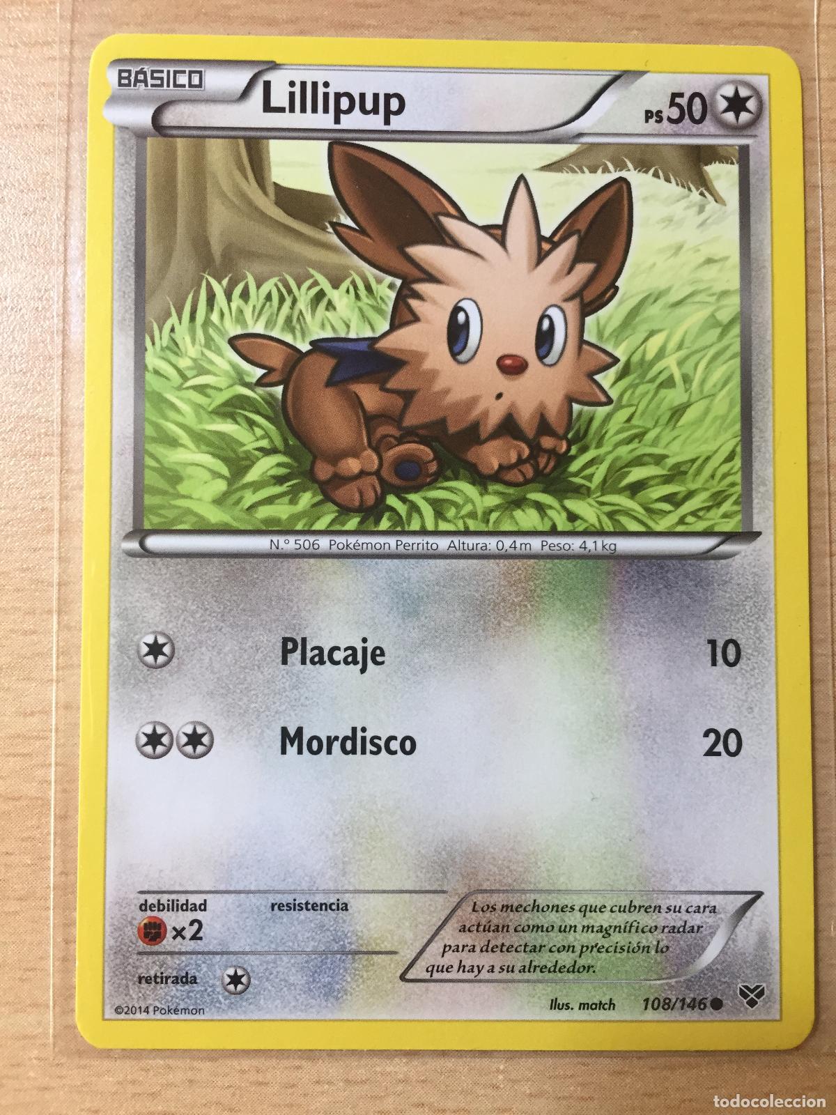 Trading cards: 2014 - LILLIPUP - POKEMON - Foto 1