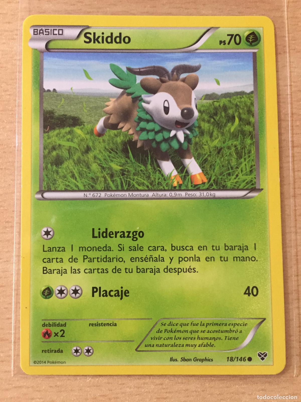 Trading cards: 2014 - SKIDDO - POKEMON - Foto 1