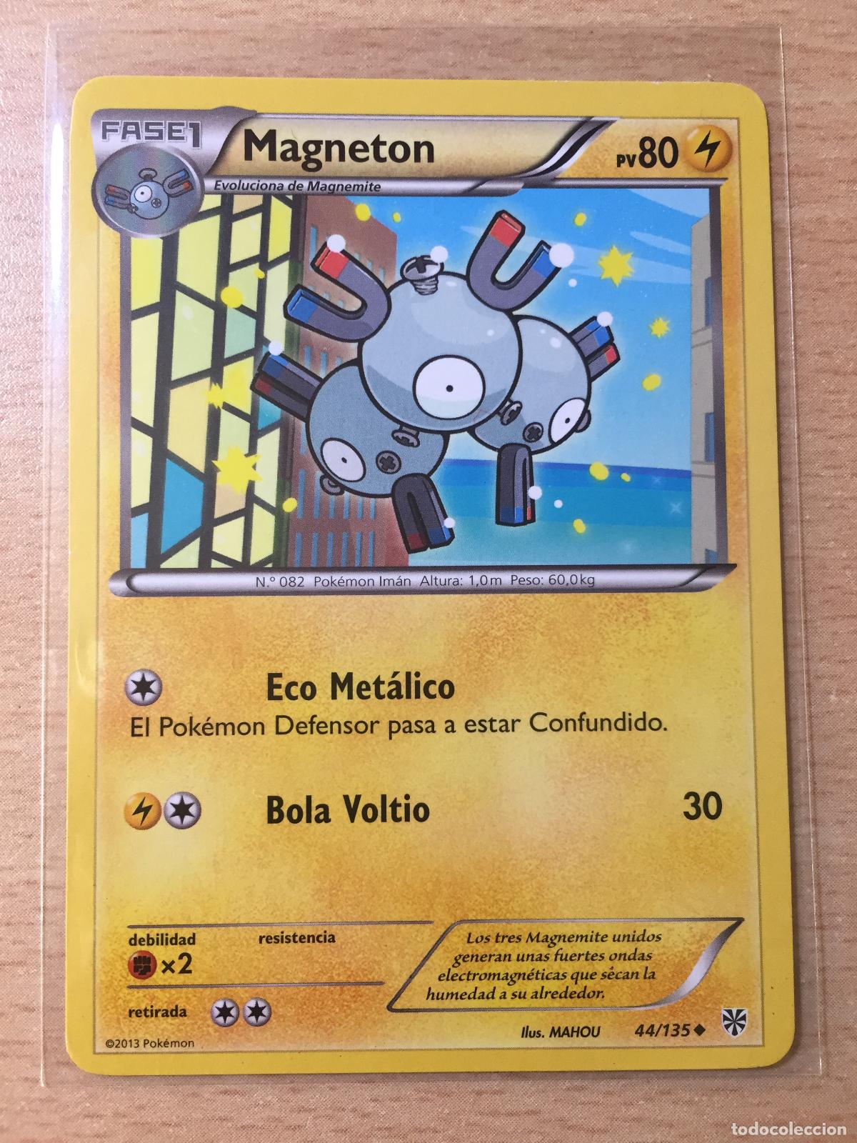 Trading cards: 2013 - MAGNETON - POKEMON - Foto 1