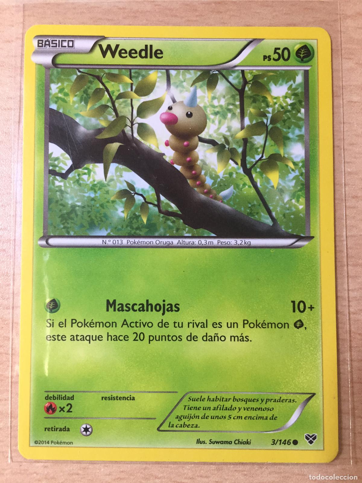 Trading cards: 2014 - WEEDLE - POKEMON - Foto 1