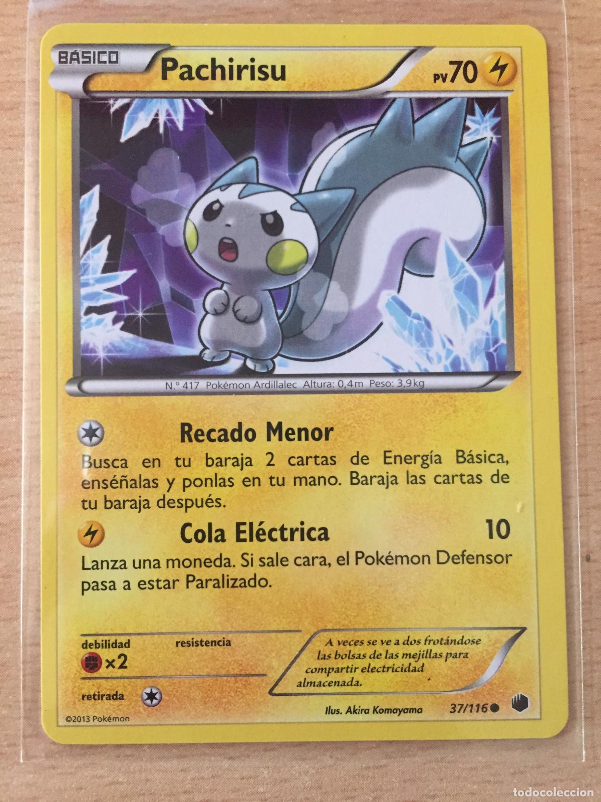 Trading cards: 2013 - PACHIRISU - POKEMON - Foto 1
