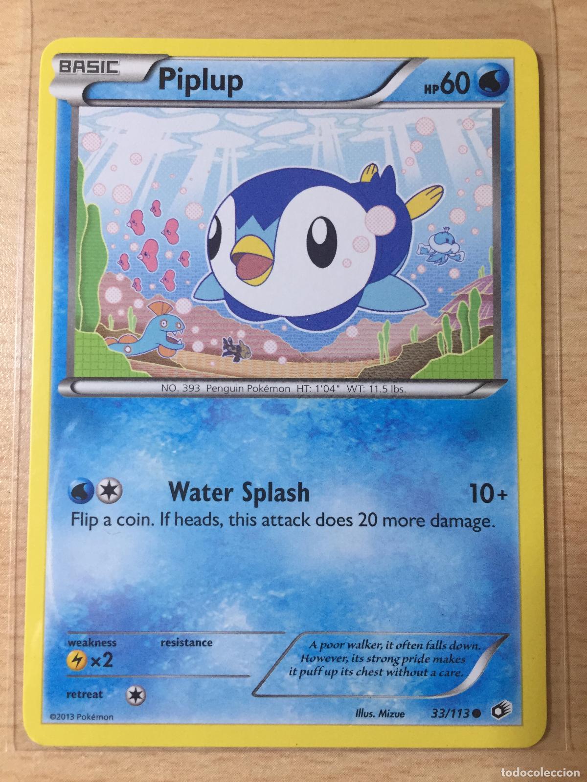 Trading cards: 2013 - PIPLUP - POKEMON - Foto 1