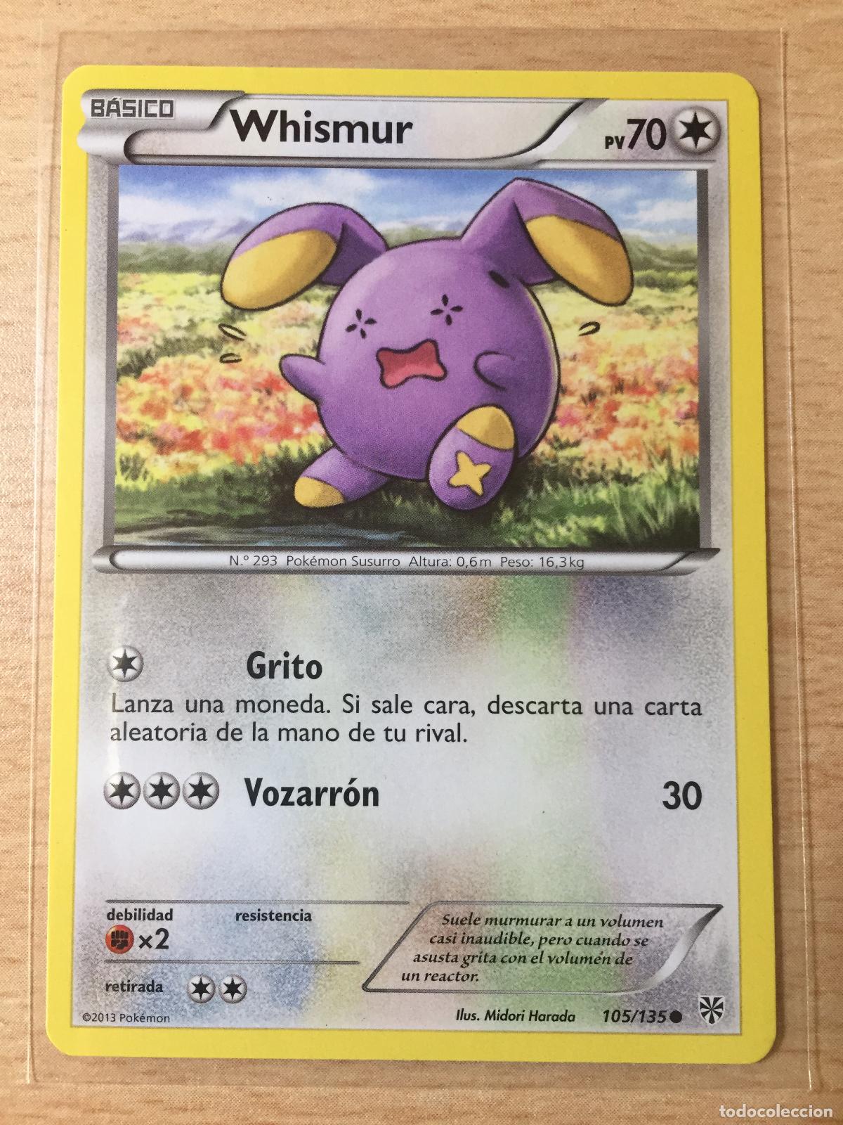 Trading cards: 2013 - WHISMUR - POKEMON - Foto 1