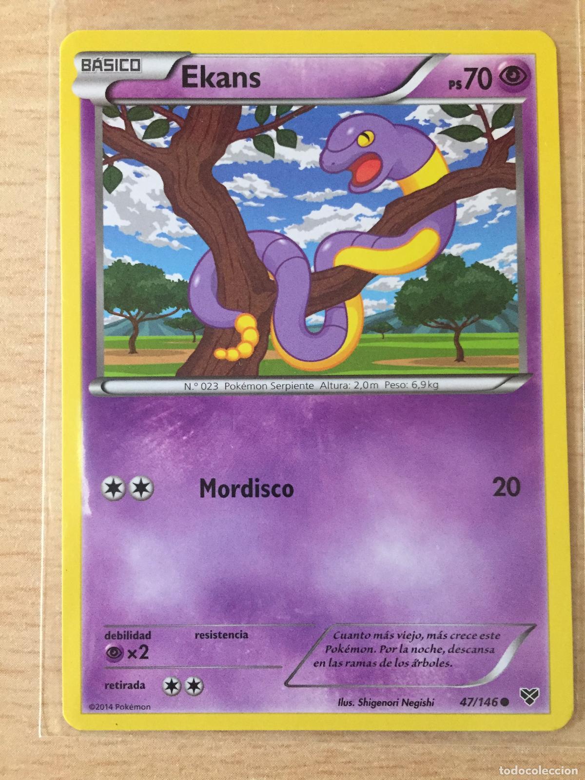 Trading cards: 2014 - EKANS - POKEMON - Foto 1