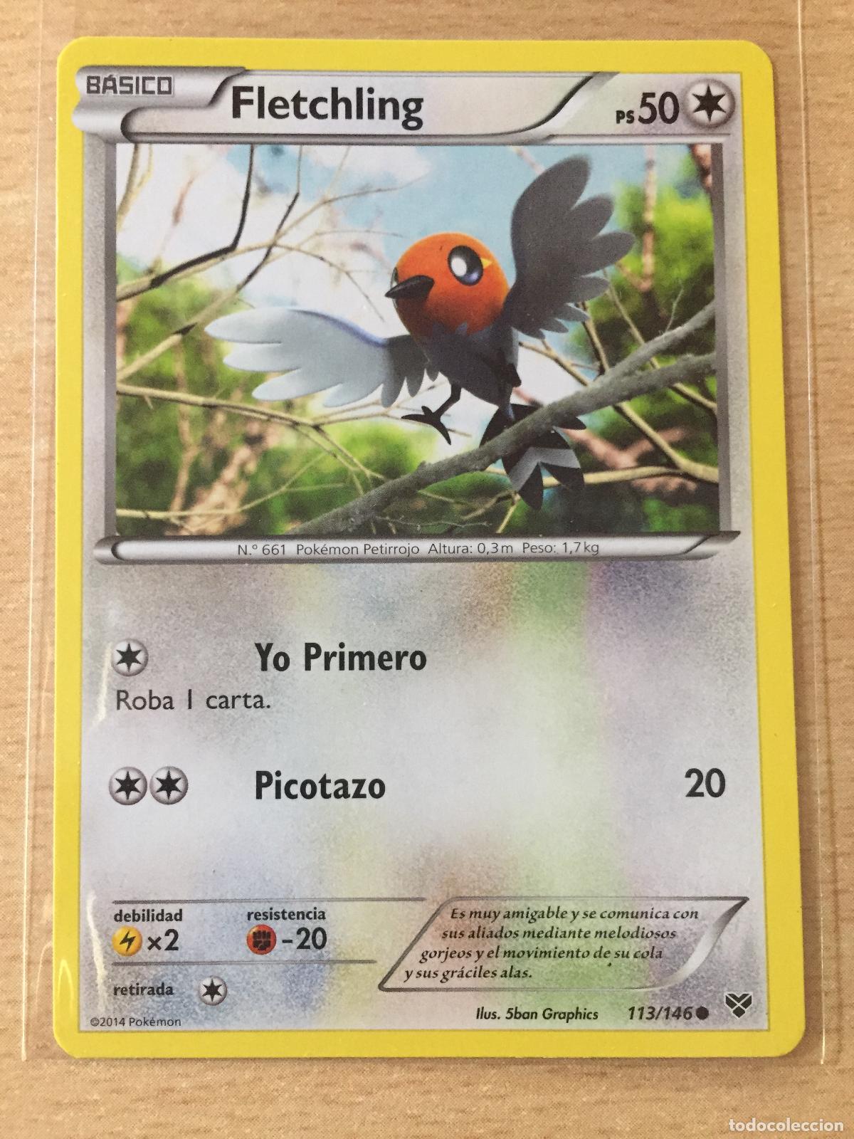 Trading cards: 2014 - FLETCHLING - POKEMON - Foto 1