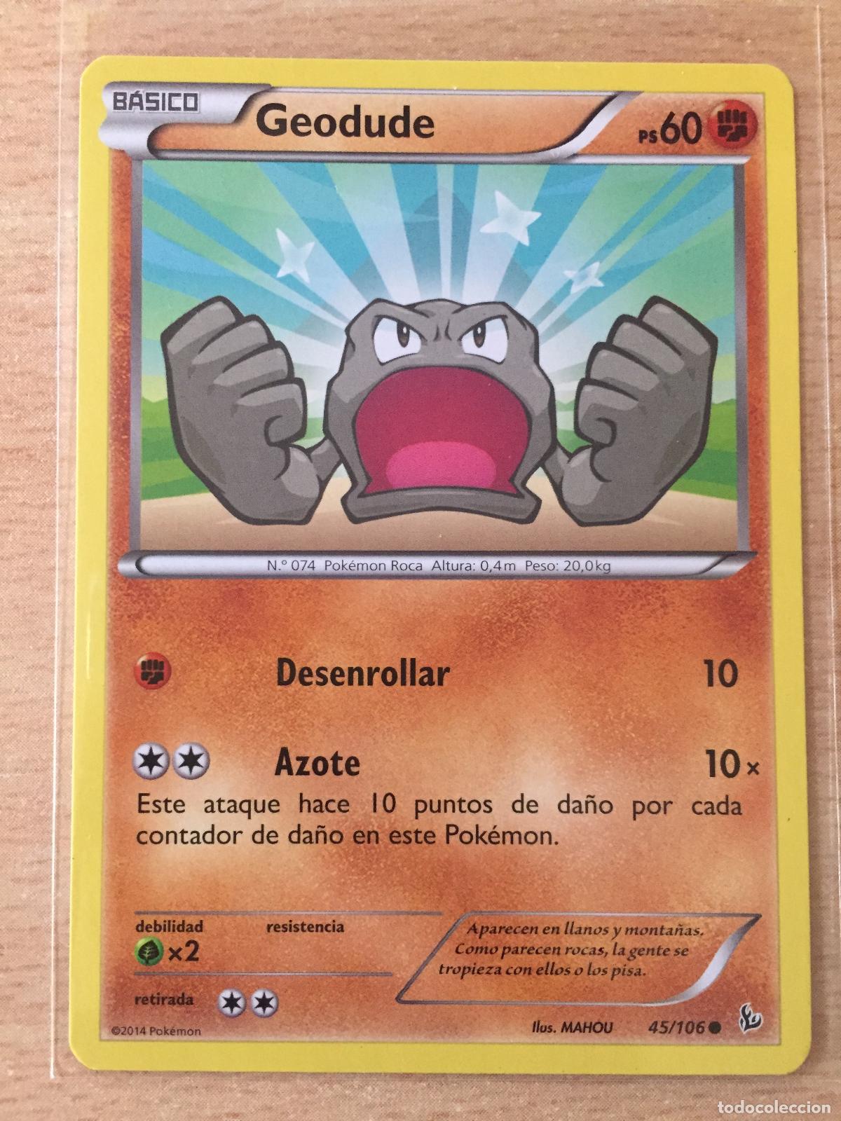 Trading cards: 2014 - GEODUDE - POKEMON - Foto 1