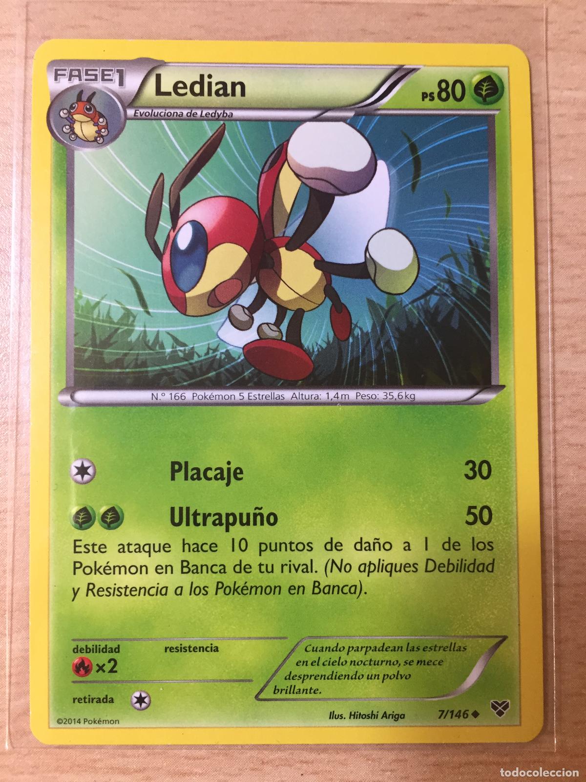 Trading cards: 2014 - LEDIAN - POKEMON - Foto 1