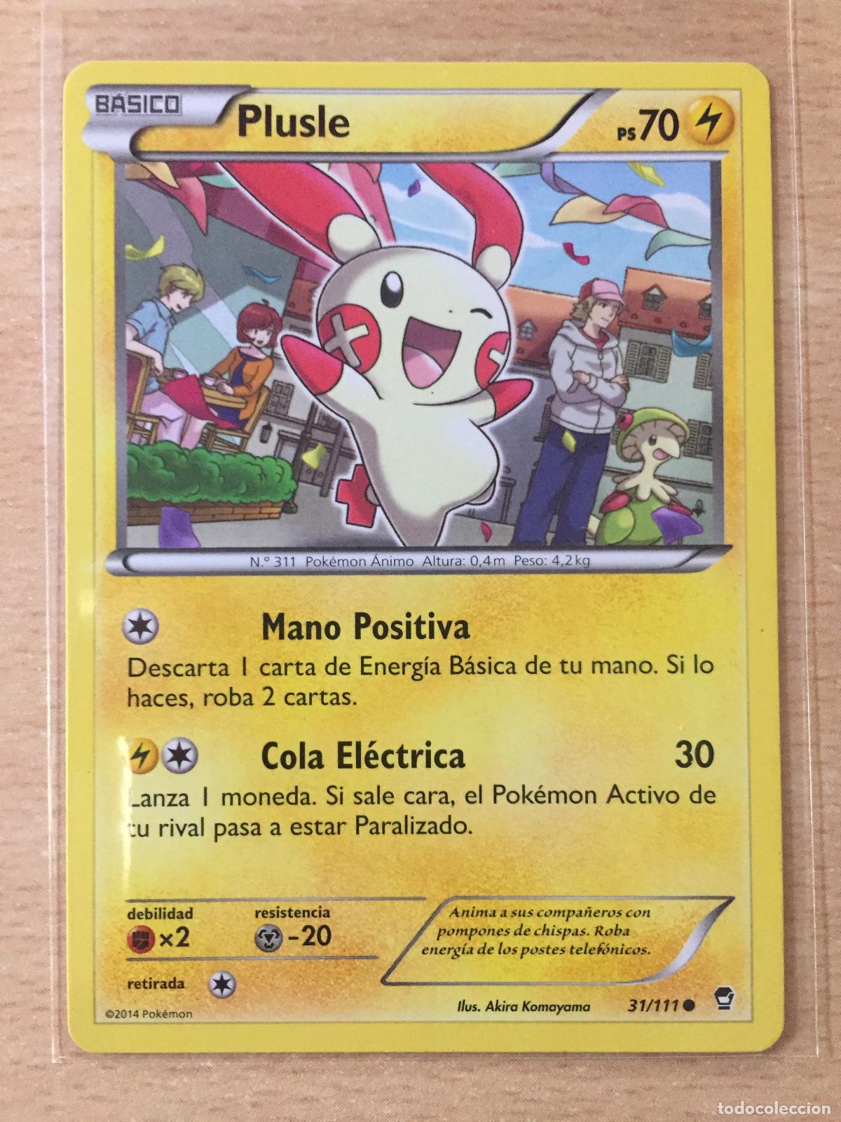 Trading cards: 2014 - PLUSLE - POKEMON - Foto 1