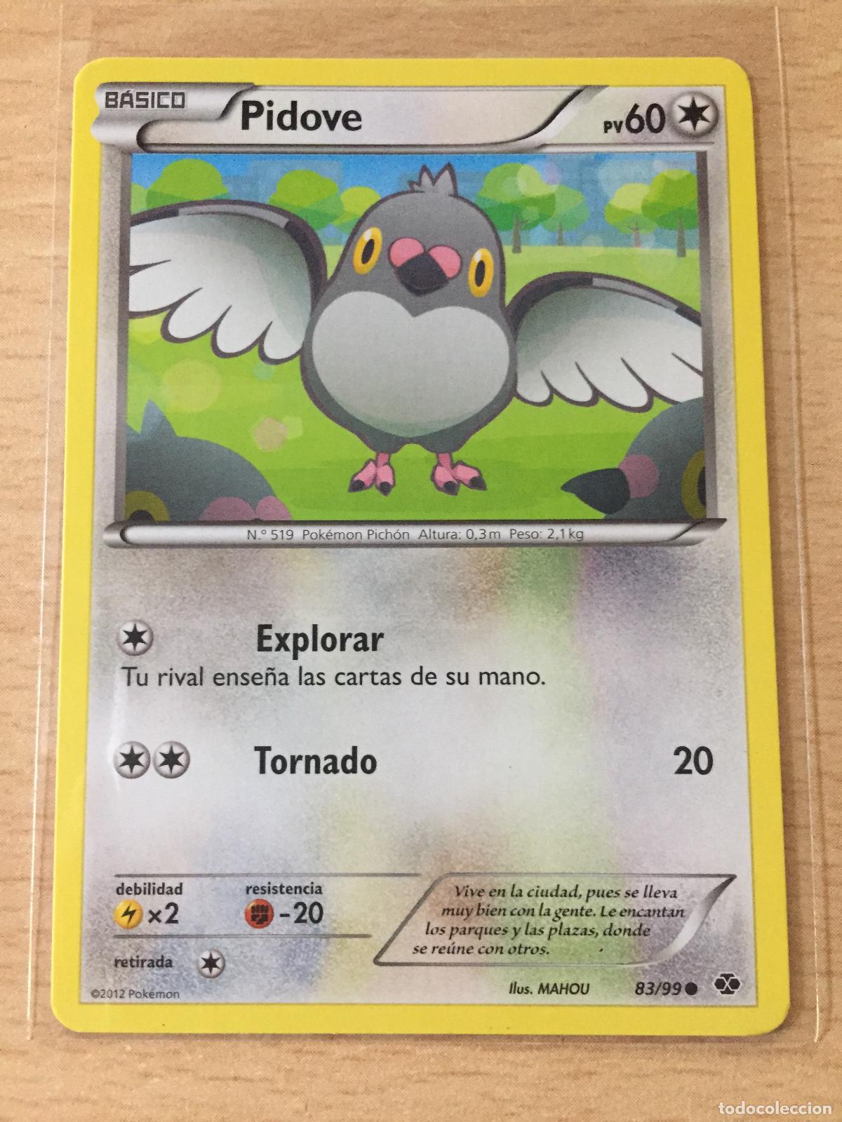 Trading cards: 2012 - PIDOVE - POKEMON - Foto 1