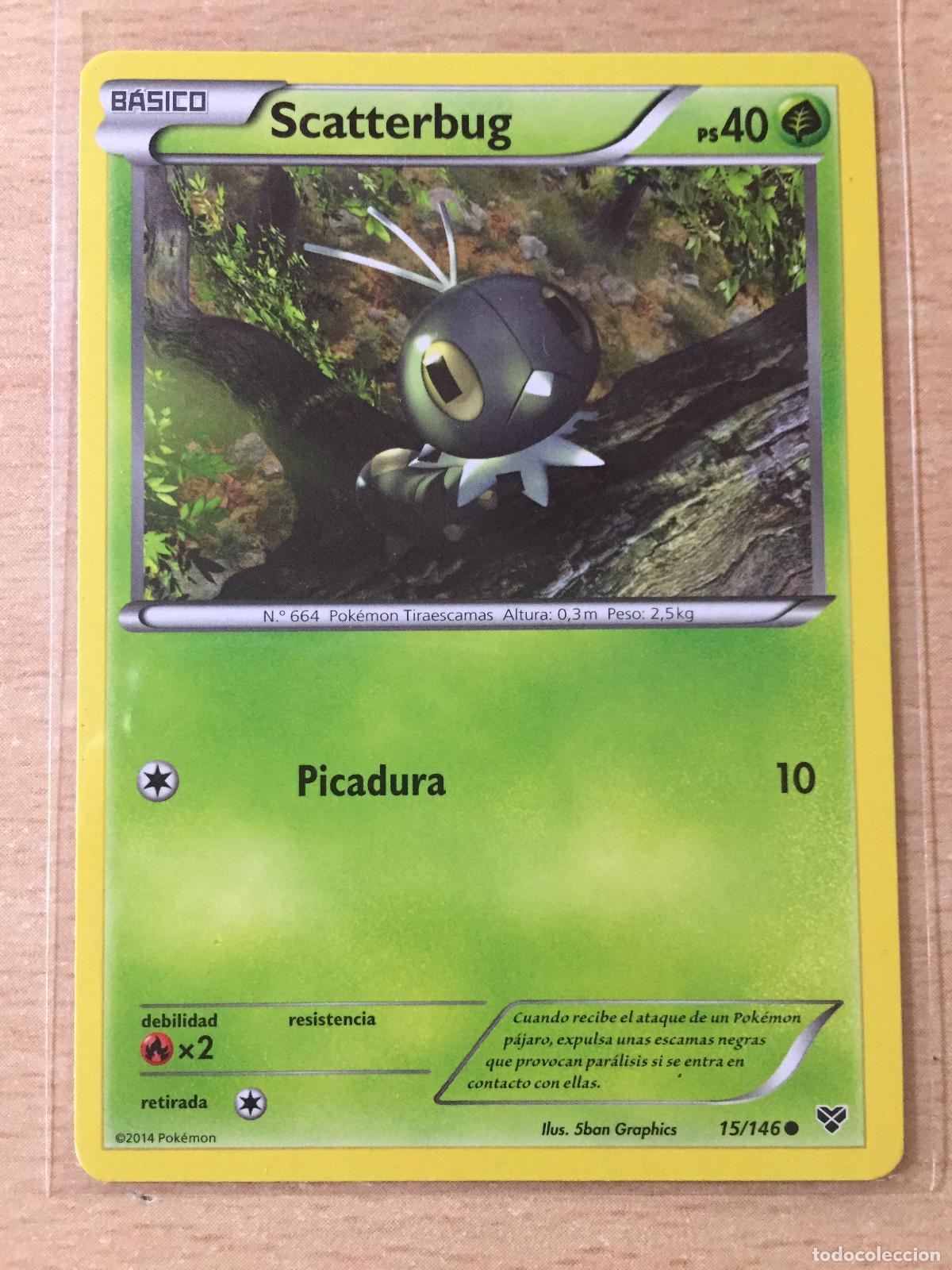 Trading cards: 2014 - SCATTERBUG - POKEMON - Foto 1
