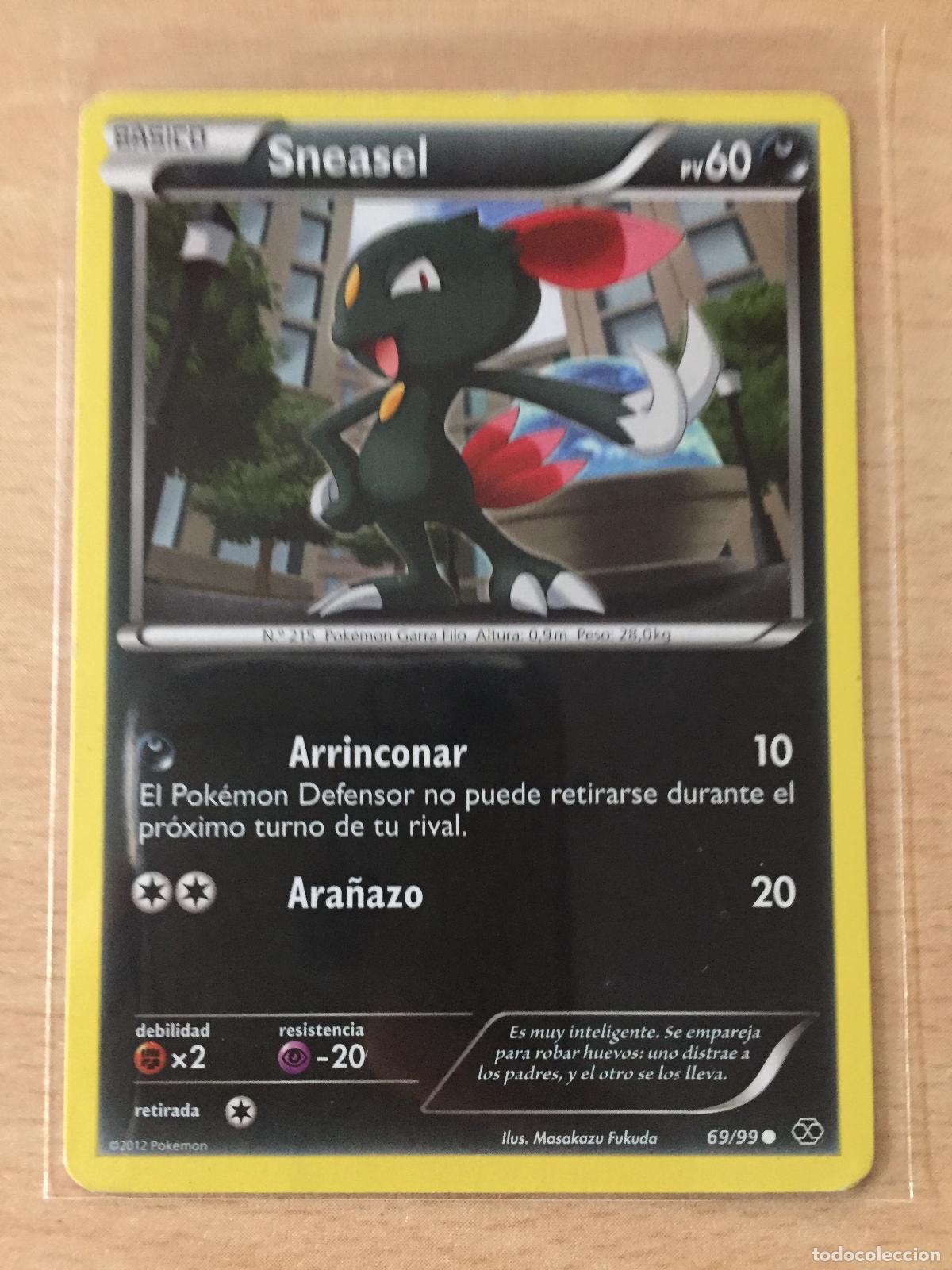 Trading cards: 2012 - SNEASEL - POKEMON - Foto 1