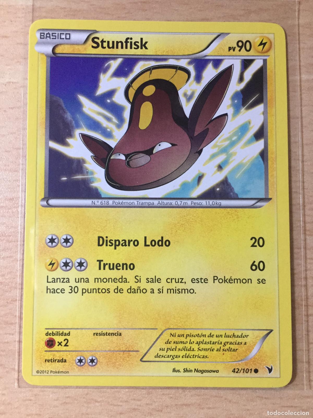 Trading cards: 2012 - STUNFISK - POKEMON - Foto 1