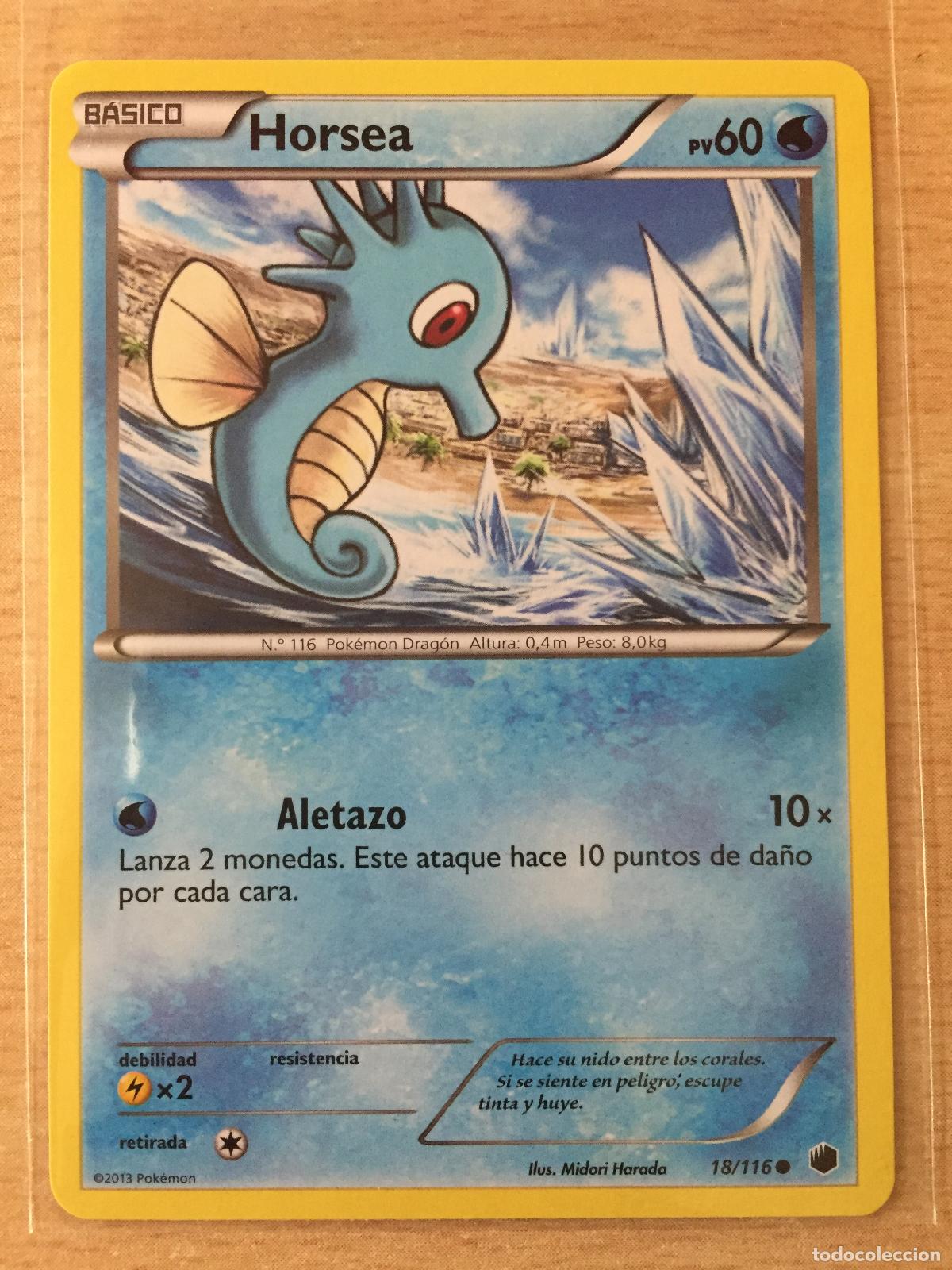 Trading cards: 2013 - HORSEA - POKEMON - Foto 1