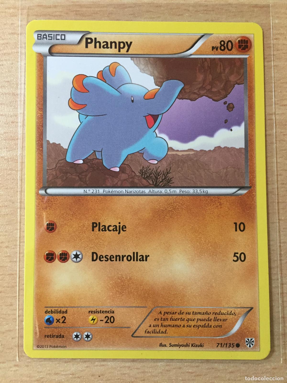 Trading cards: 2013 - PHANPY - POKEMON - Foto 1