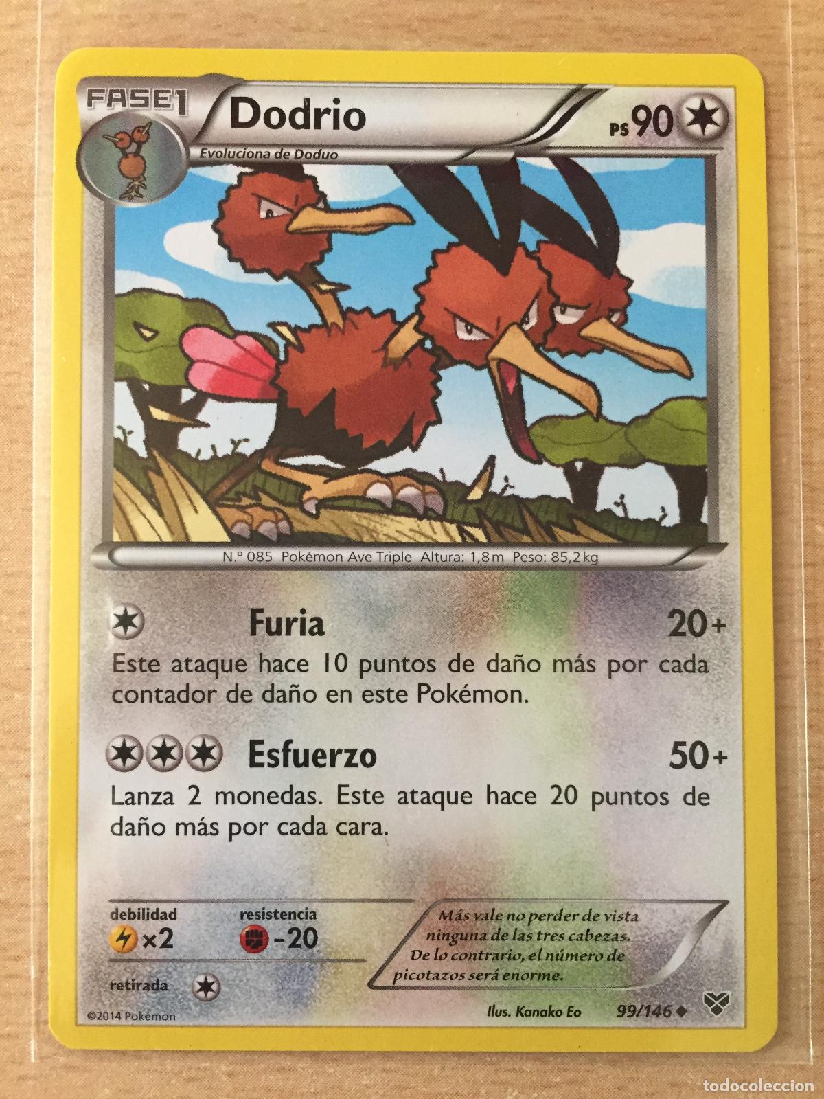 Trading cards: 2014 - DODRIO - POKEMON - Foto 1