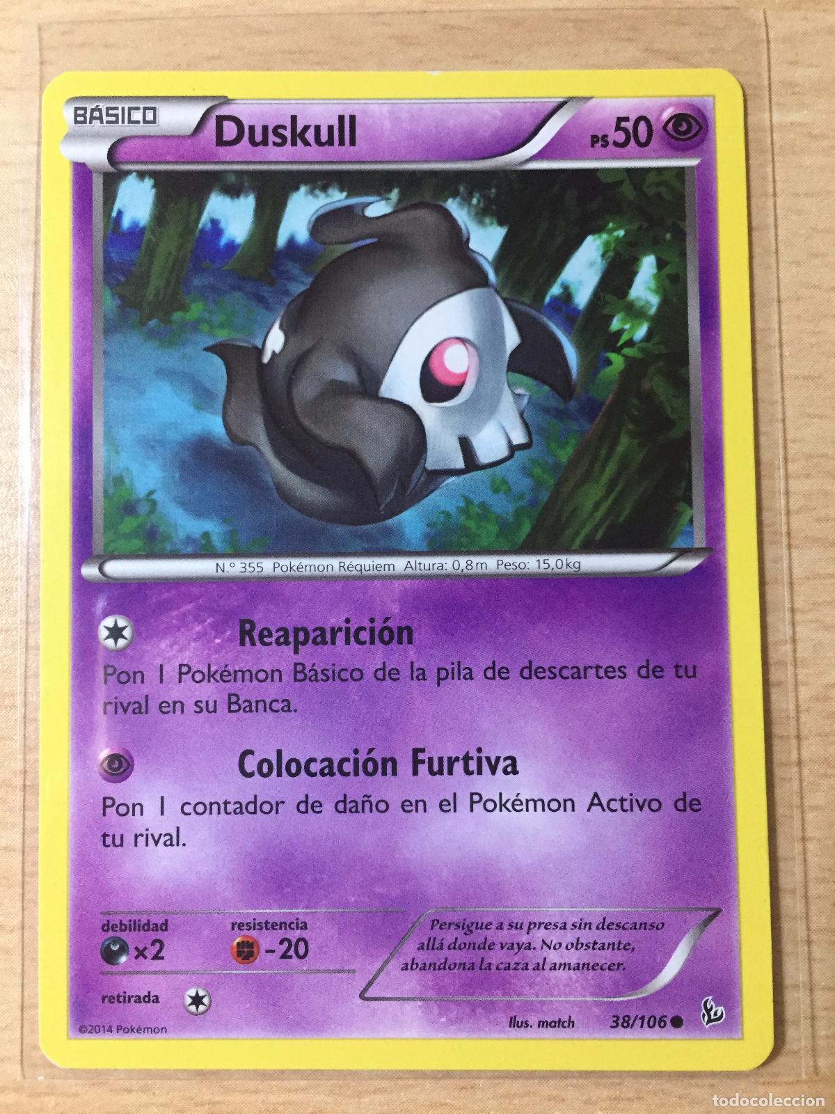Trading cards: 2014 - DUSKULL - POKEMON - Foto 1