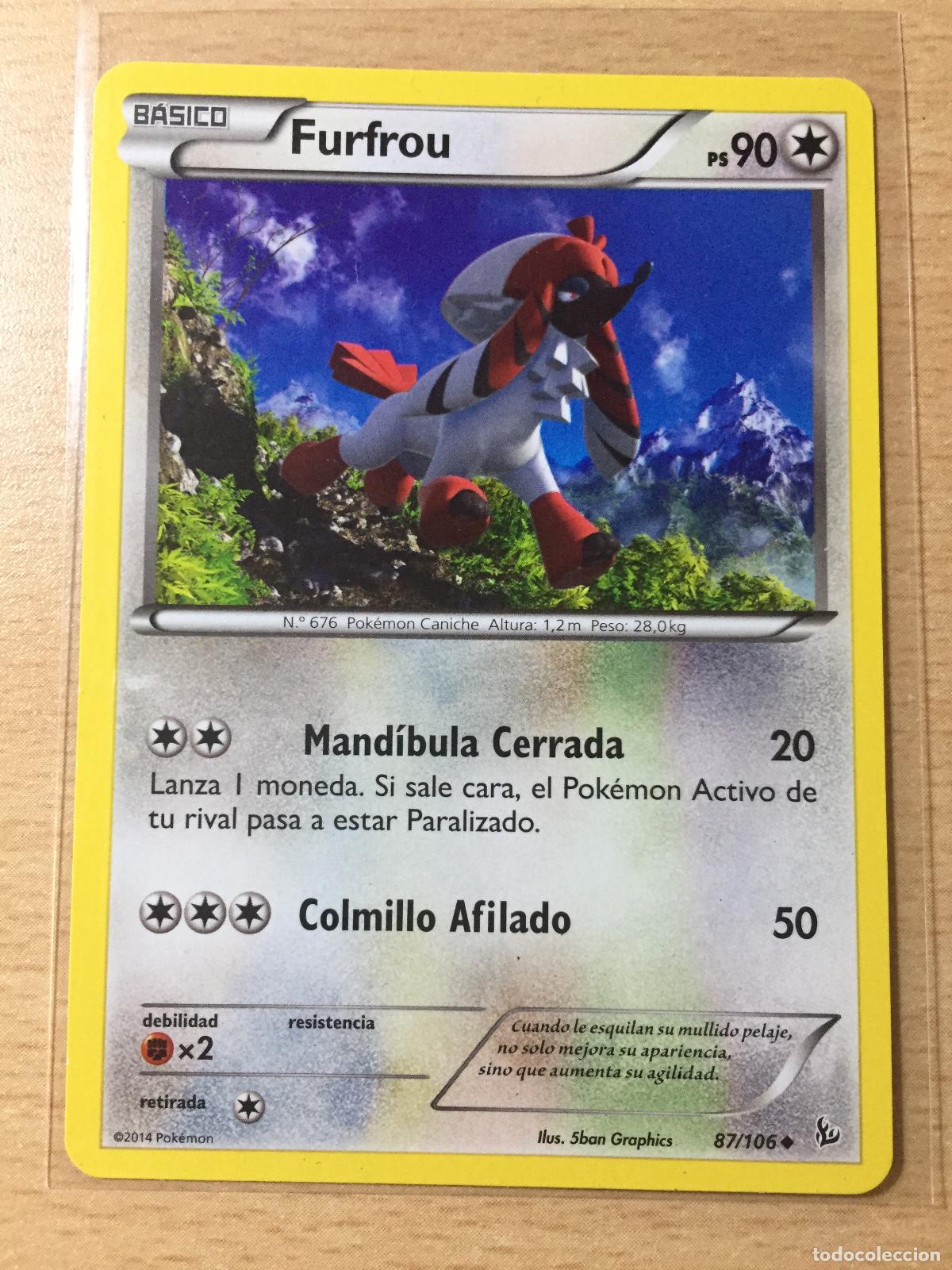 Trading cards: 2014 - FURFROU - POKEMON - Foto 1