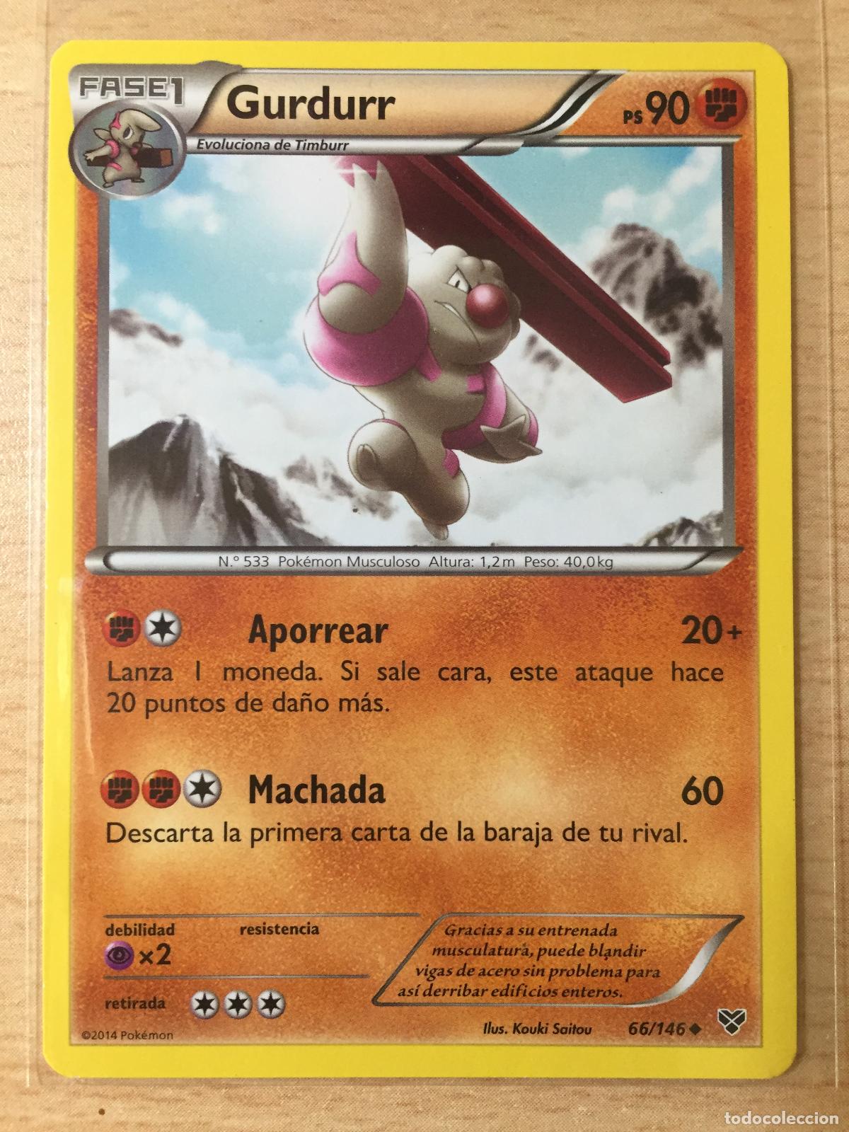 Trading cards: 2014 - GURDURR - POKEMON - Foto 1