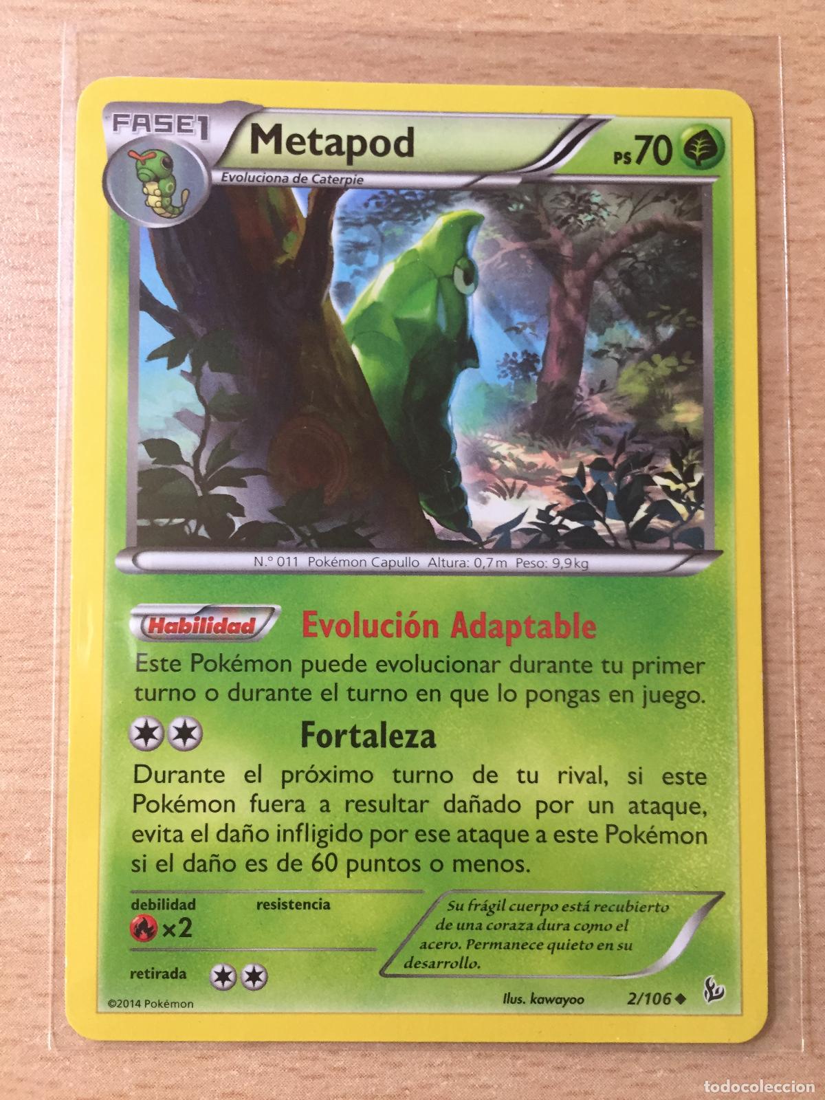 Trading cards: 2014 - METAPOD - POKEMON - Foto 1