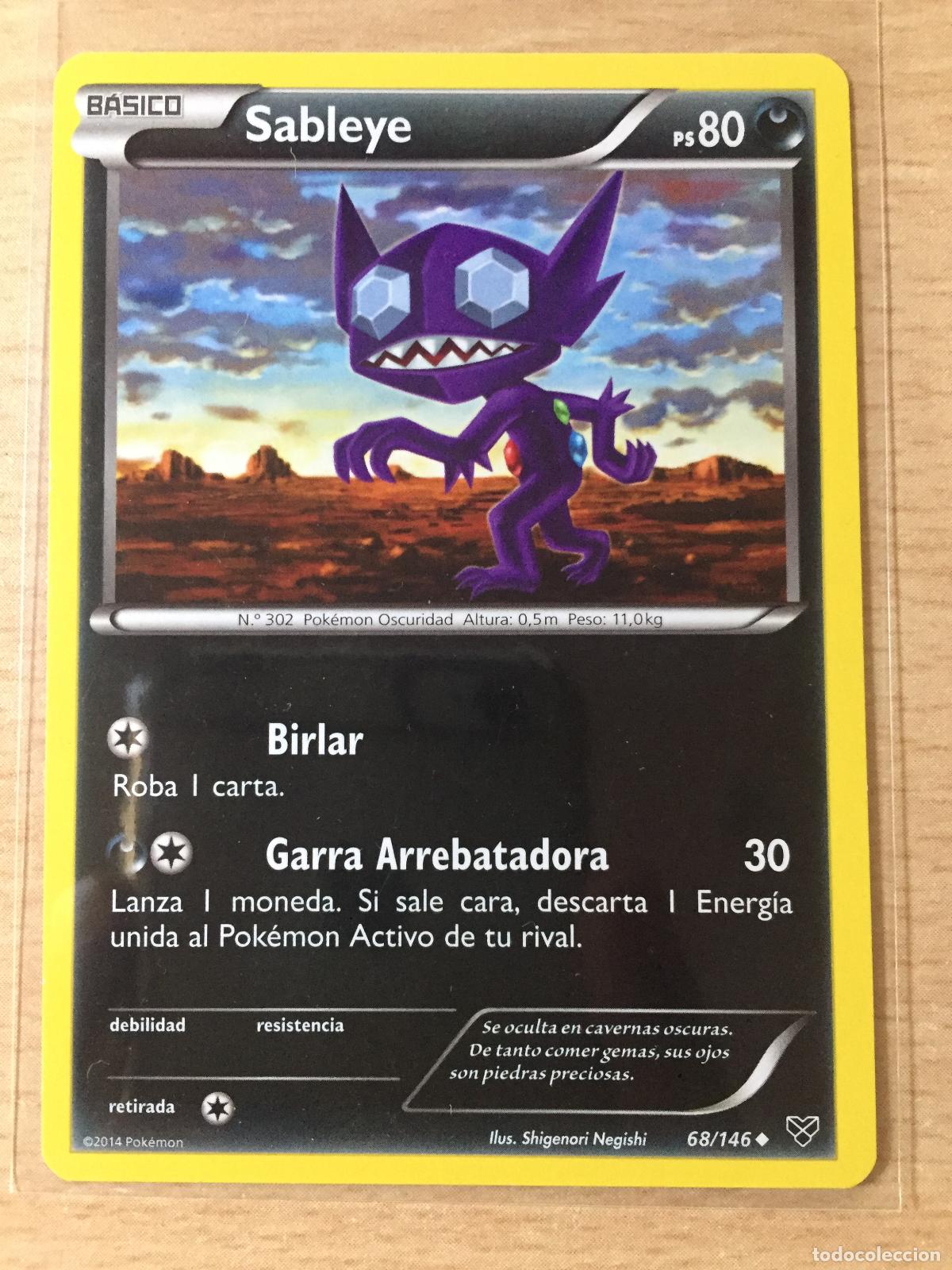Trading cards: 2014 - SABLEYE - POKEMON - Foto 1