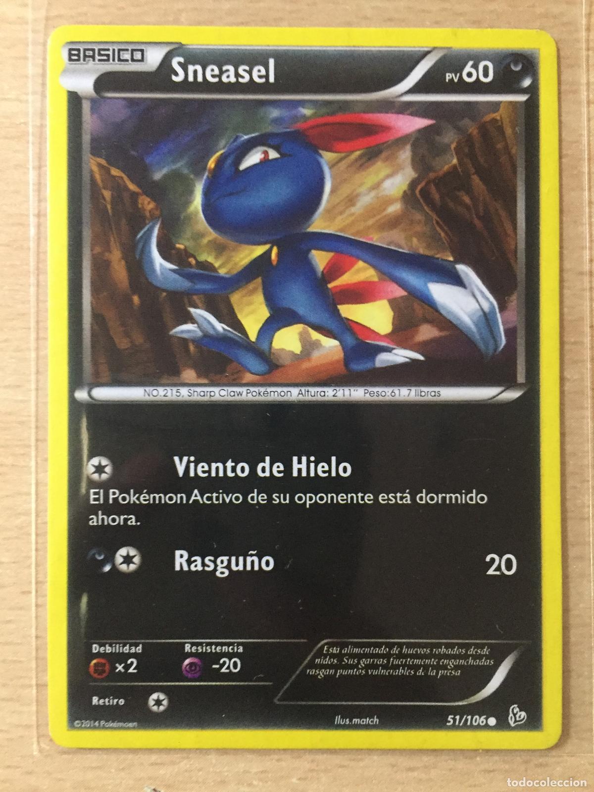 Trading cards: 2014 - SNEASEL - POKEMON - Foto 1