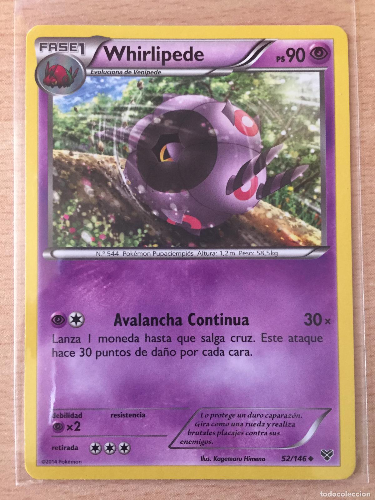 Trading cards: 2014 - WHIRLIPEDE - POKEMON - Foto 1