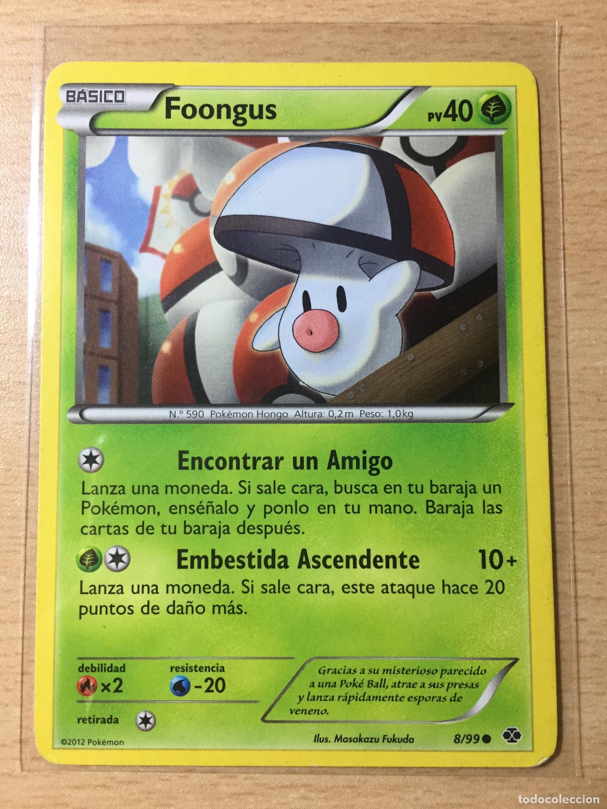 Trading cards: 2012 - FOONGUS - POKEMON - Foto 1