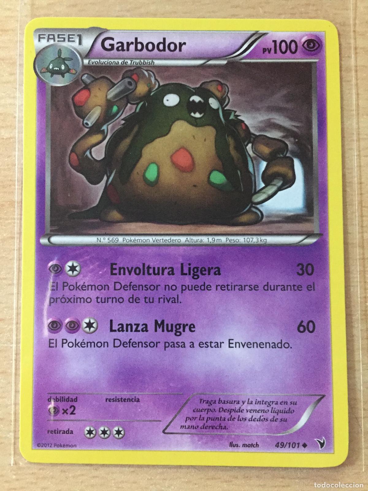 Trading cards: 2012 - GARBODOR - POKEMON - Foto 1